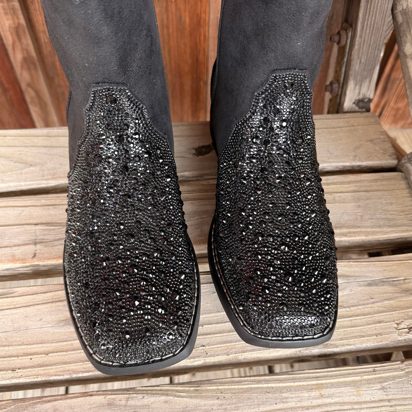 Black Rhinestone | Roper Womens