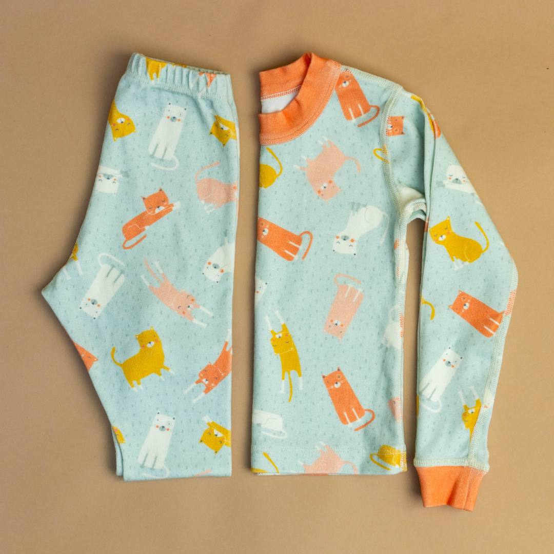 New Cats Organic Pajamas