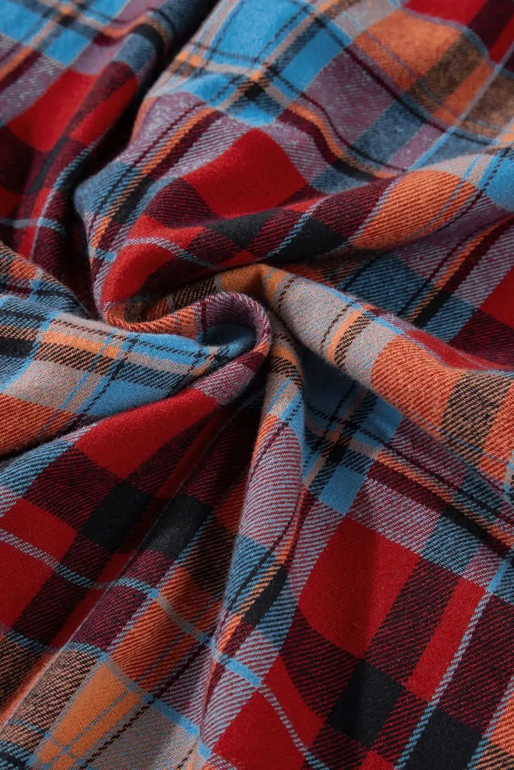 Women's Plaid Button-Up Shirt - Plus Size Western - Fall Fashion