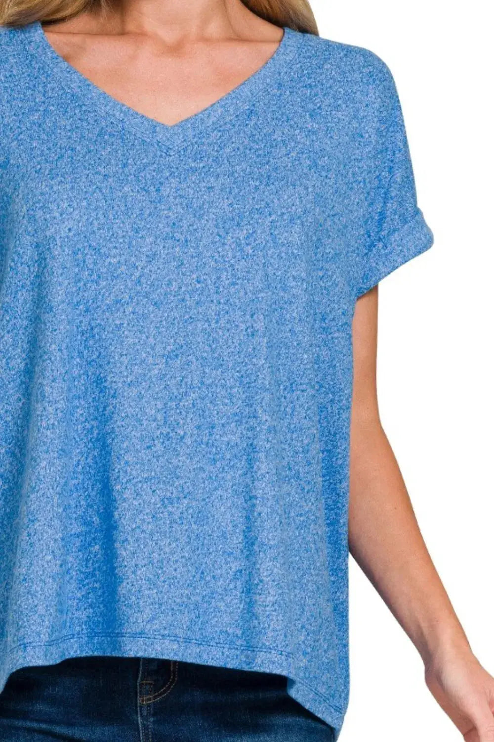 V-Neck Tee - Hacci Soft - Everyday Comfort