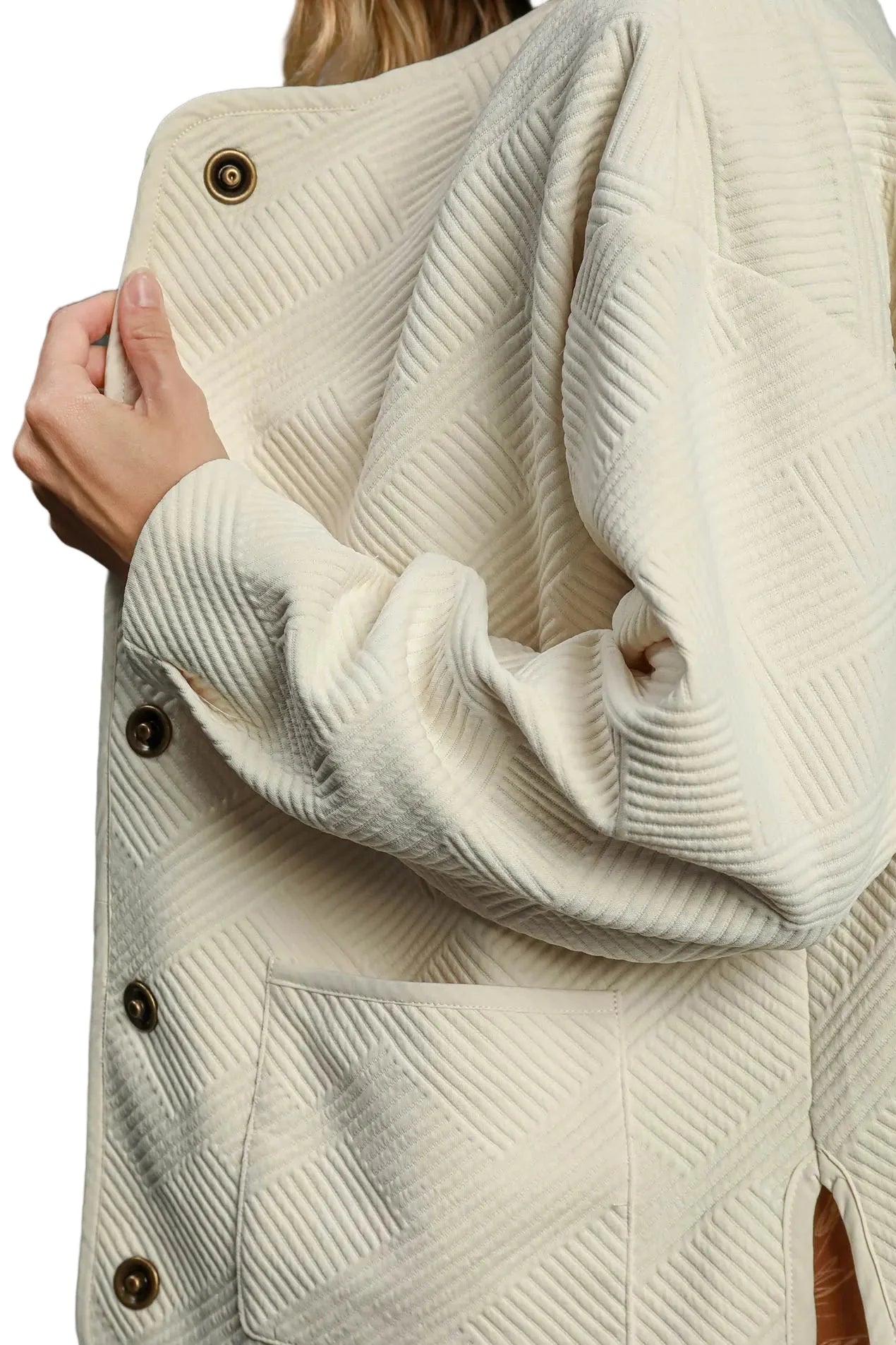 Textured Jacquard Jacket