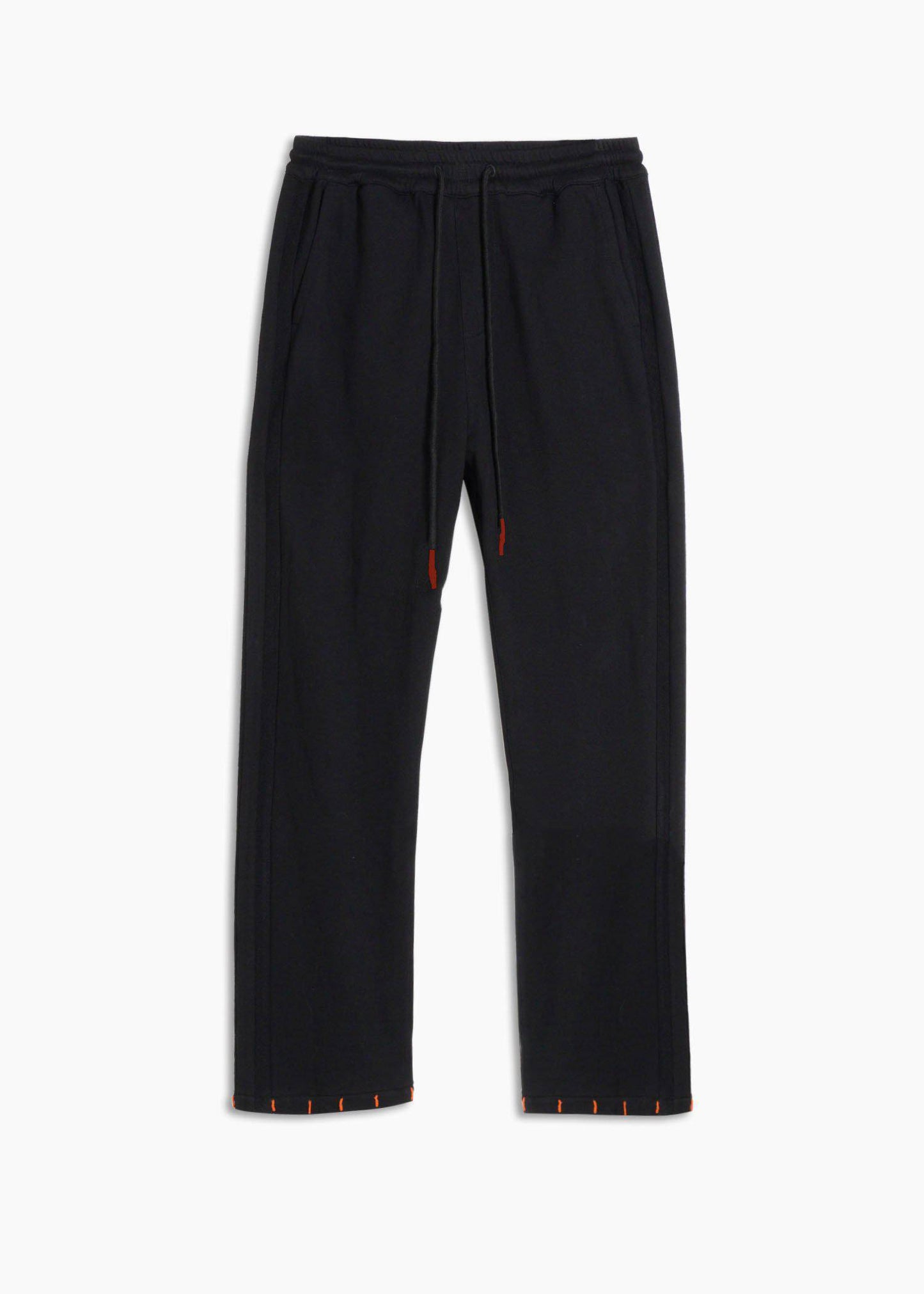 Konus Men's Wide Leg Sweatpants in Black