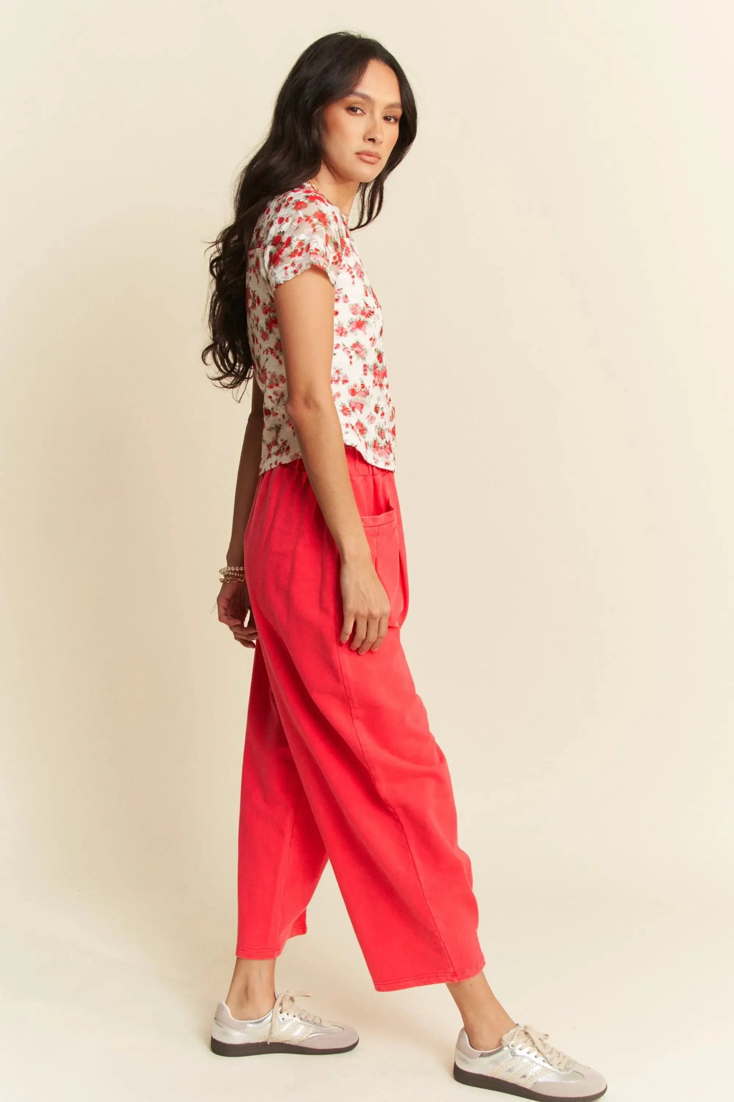 Ribbon Mesh Layered Top - Short Sleeve - Cute Tee