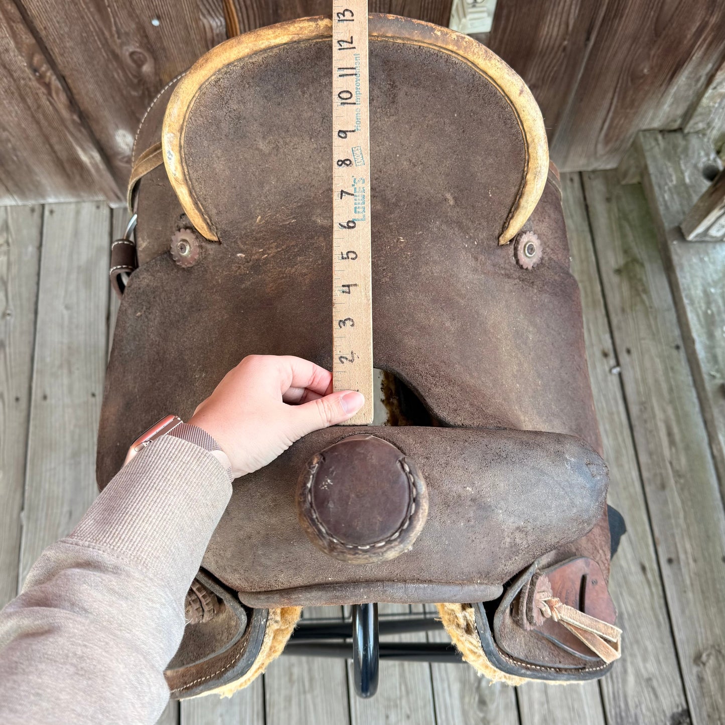 13" James Morris Saddle