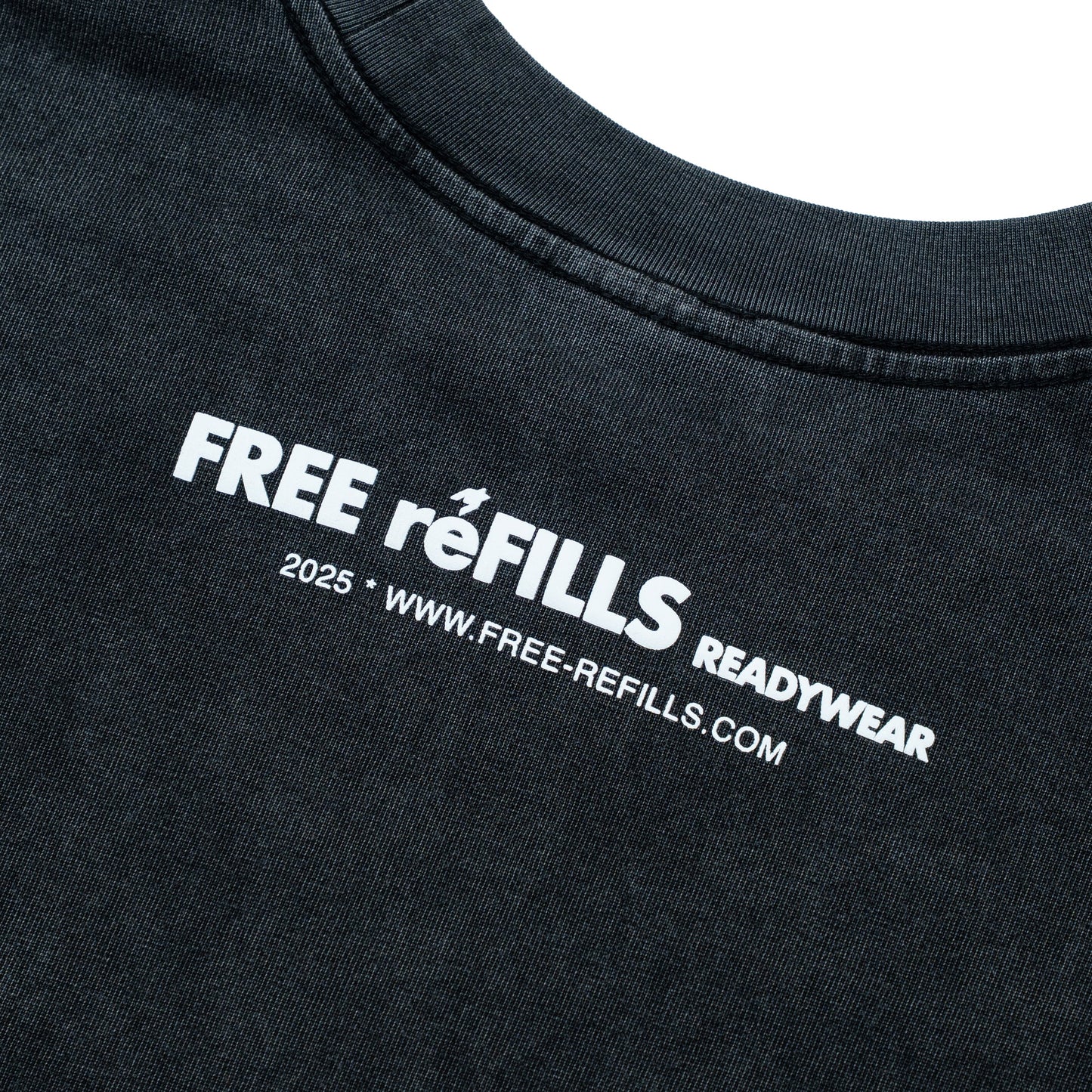 Patchwork Tee - Vintage Black