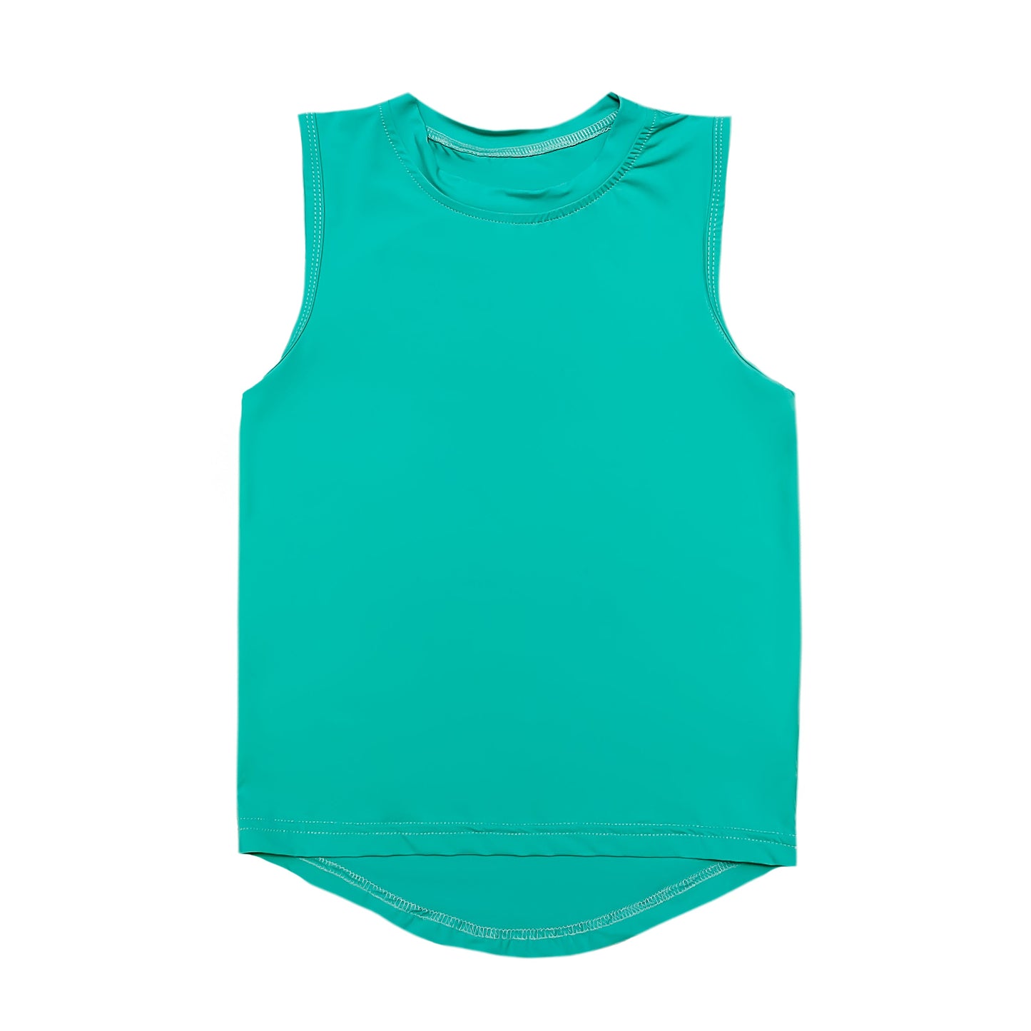 Teal High Low Tank