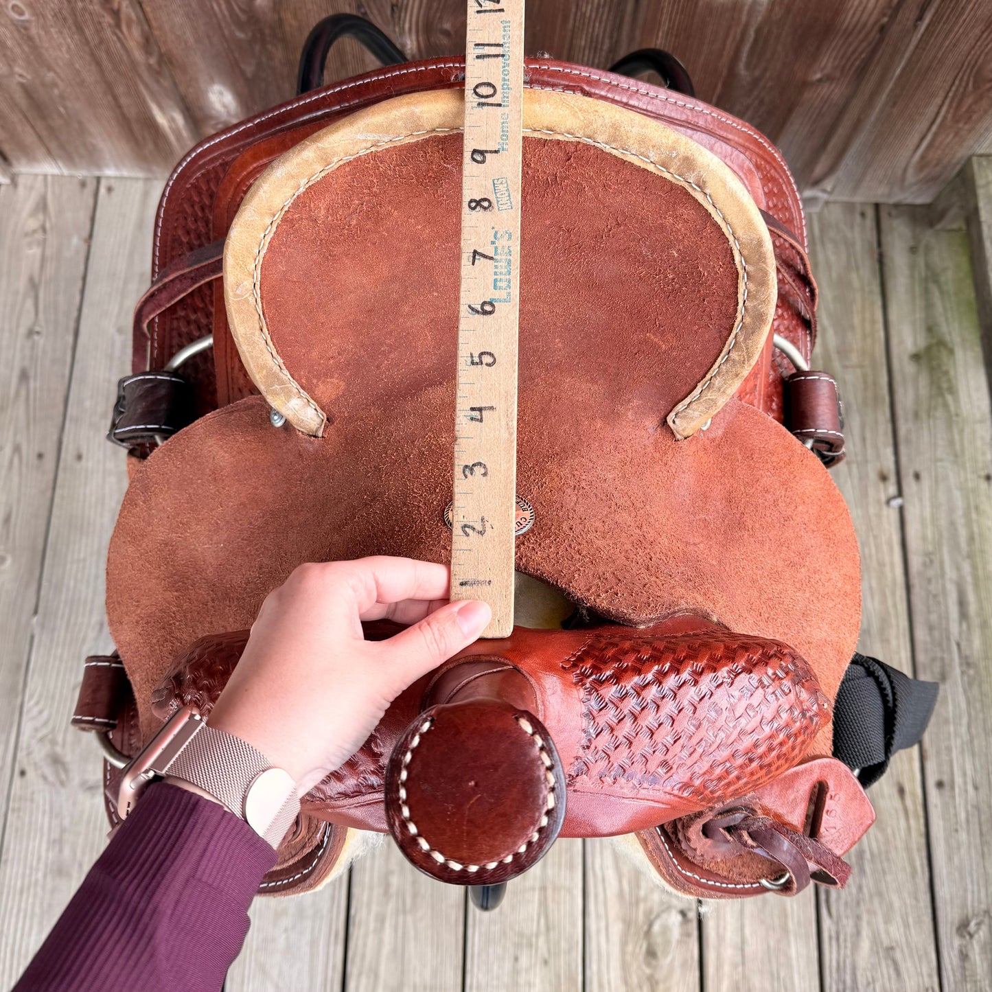 10" Kids Buffalo Saddle