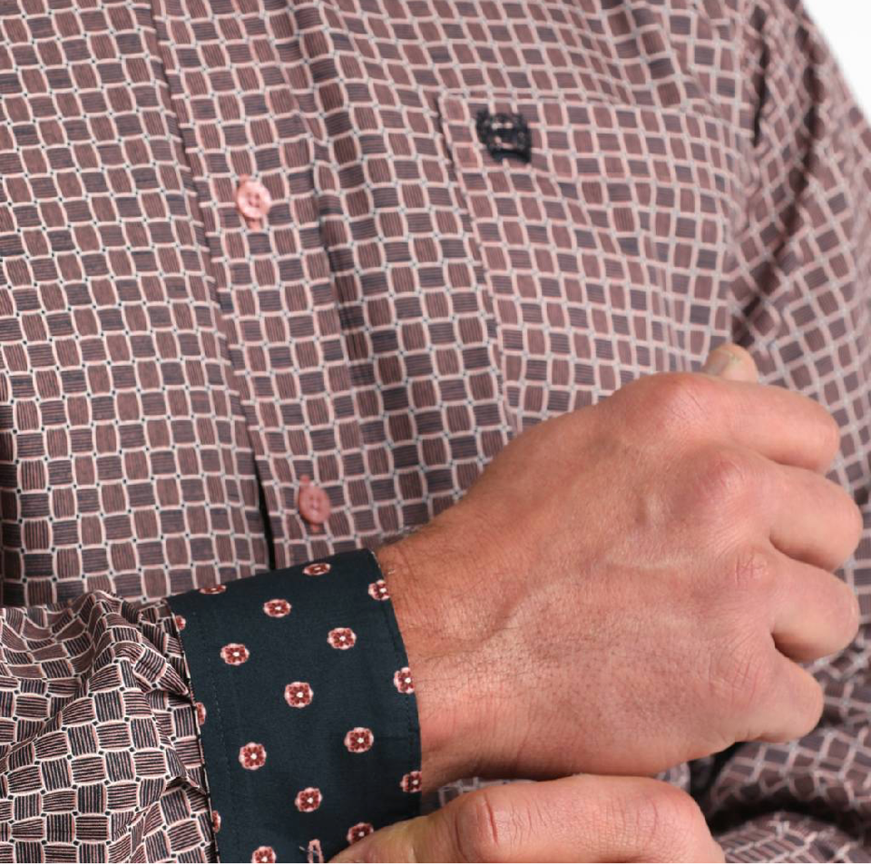 Maroon Woven | Cinch Mens
