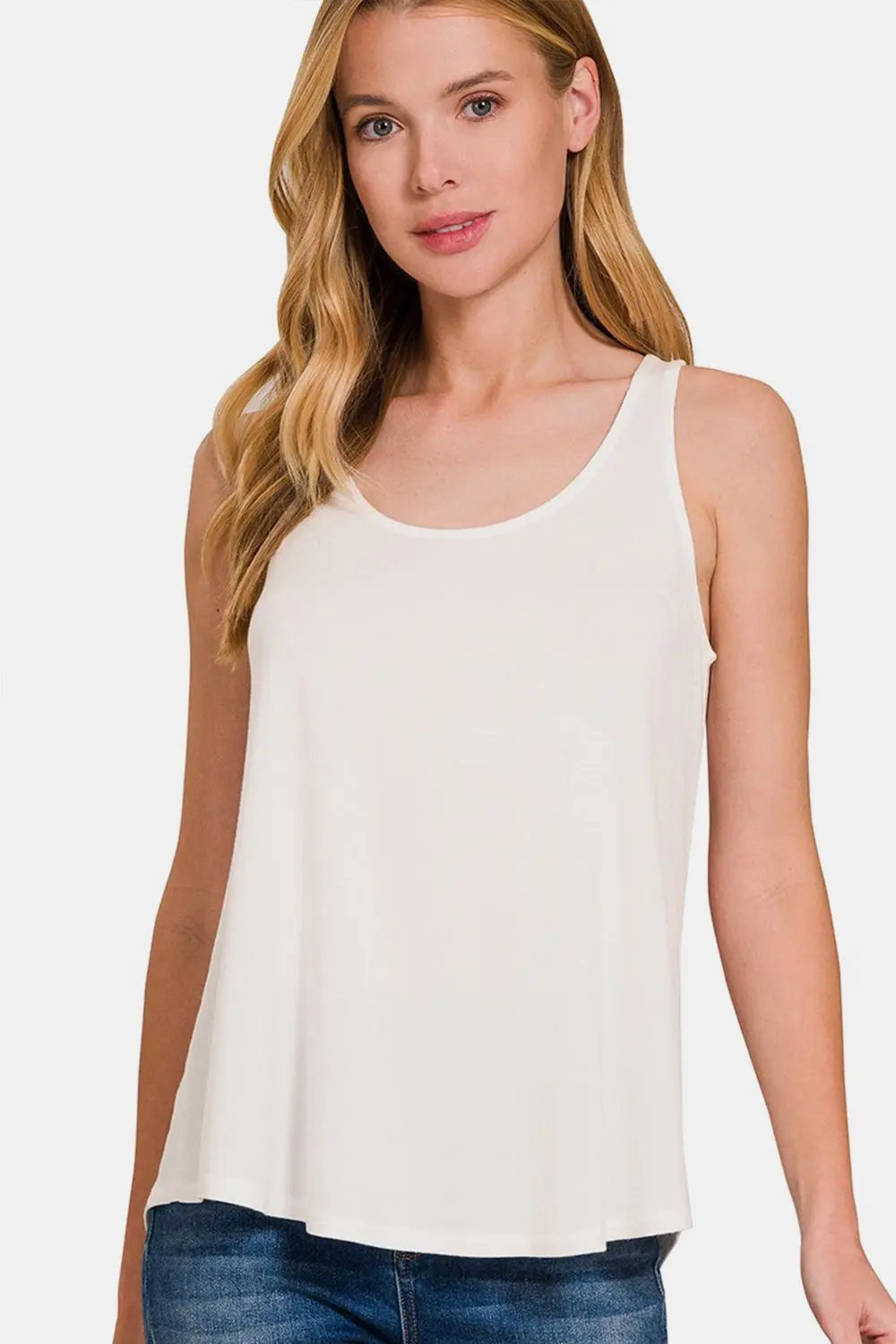 Flowy Tank Top - Lightweight & Breathable - Casual Summer Style