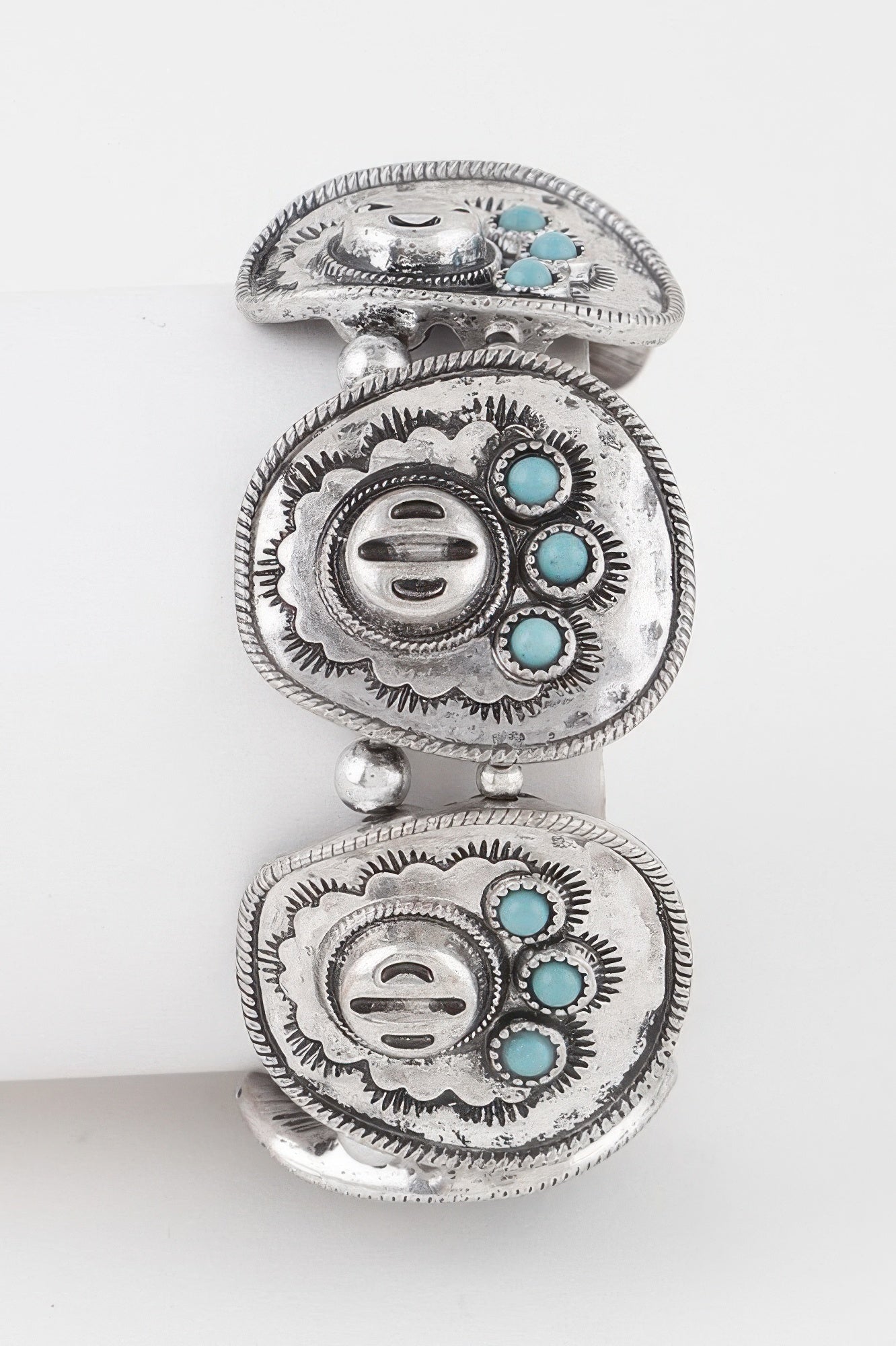 ASTOR Vintage Stone Plate Bracelet | Heirloom BYMANYC ® New York Style