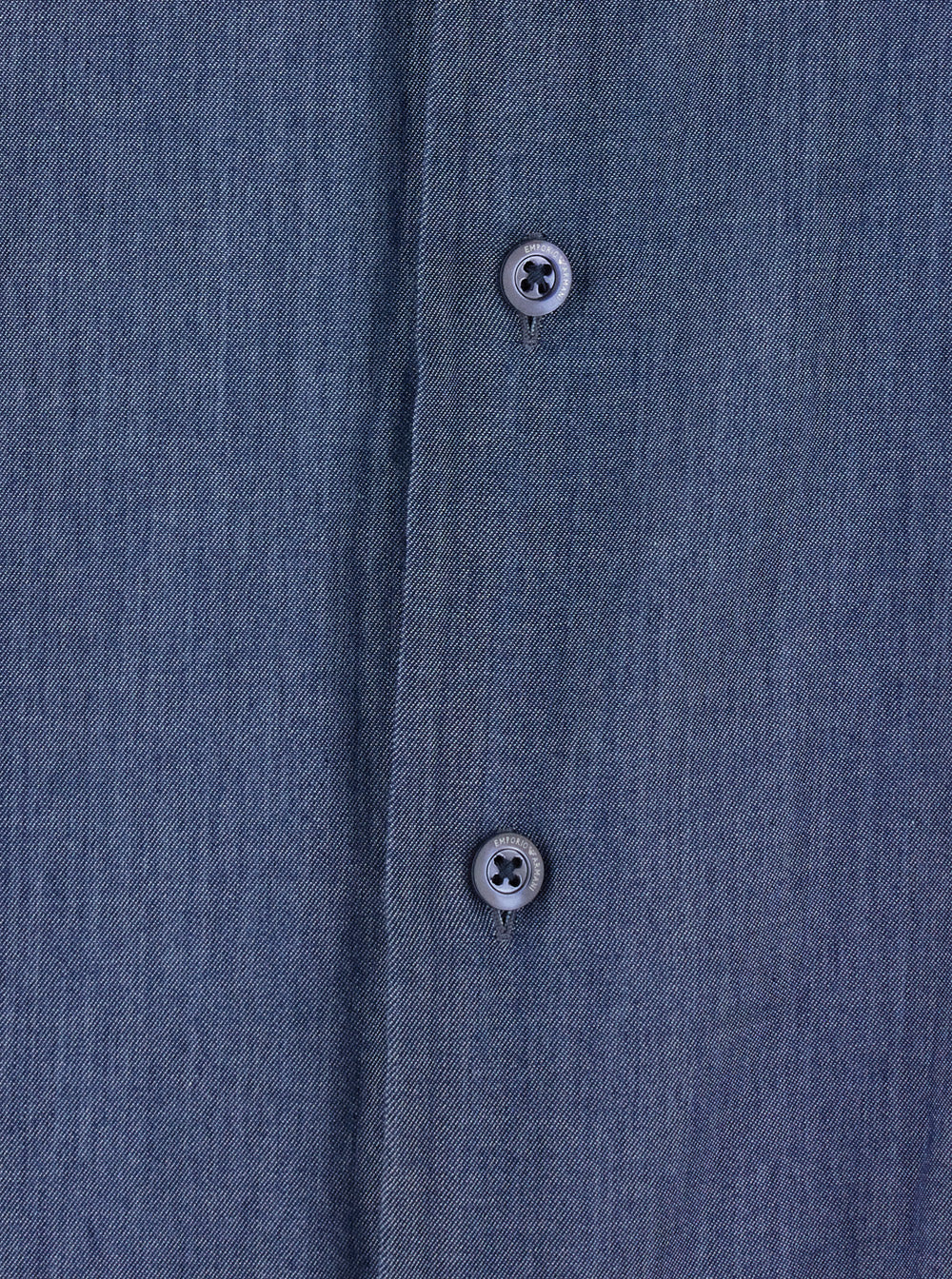Shirt Cotton Denim Blue