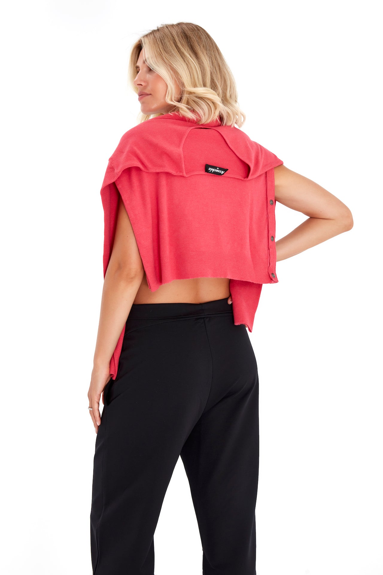 Simply Cool Foldover Waistband Stretch Cotton Maternity Jogger Pants