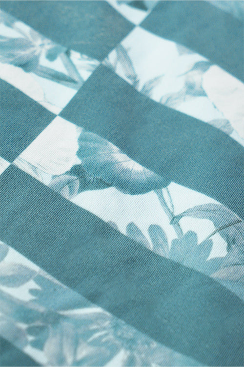 Flower Era Striped Pullover Crewneck