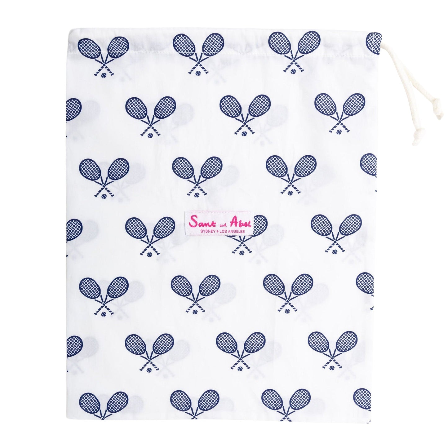 Women's Tennis Navy Short PJ Set