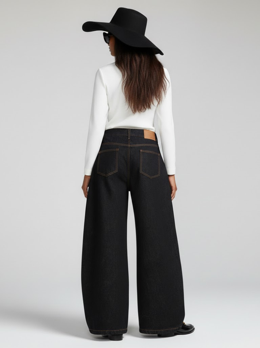 BYMANYC ® New York Barrel Jeans in Black, view 2