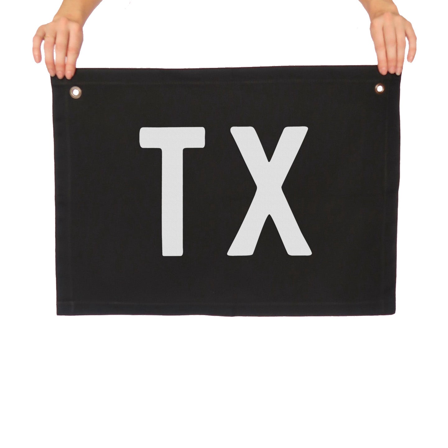 TX Large Canvas Flag