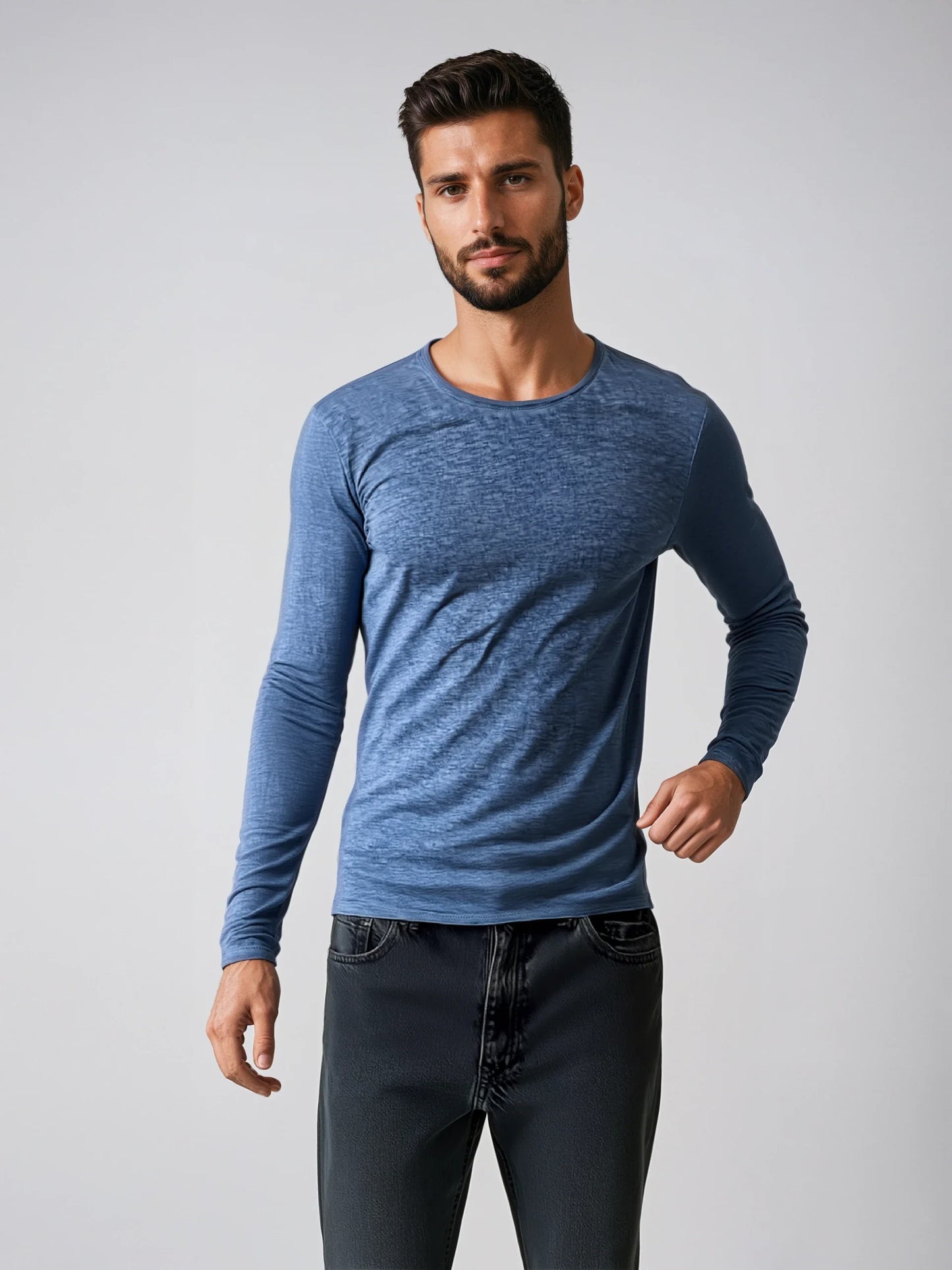 Long Sleeve Rollneck T-Shirt