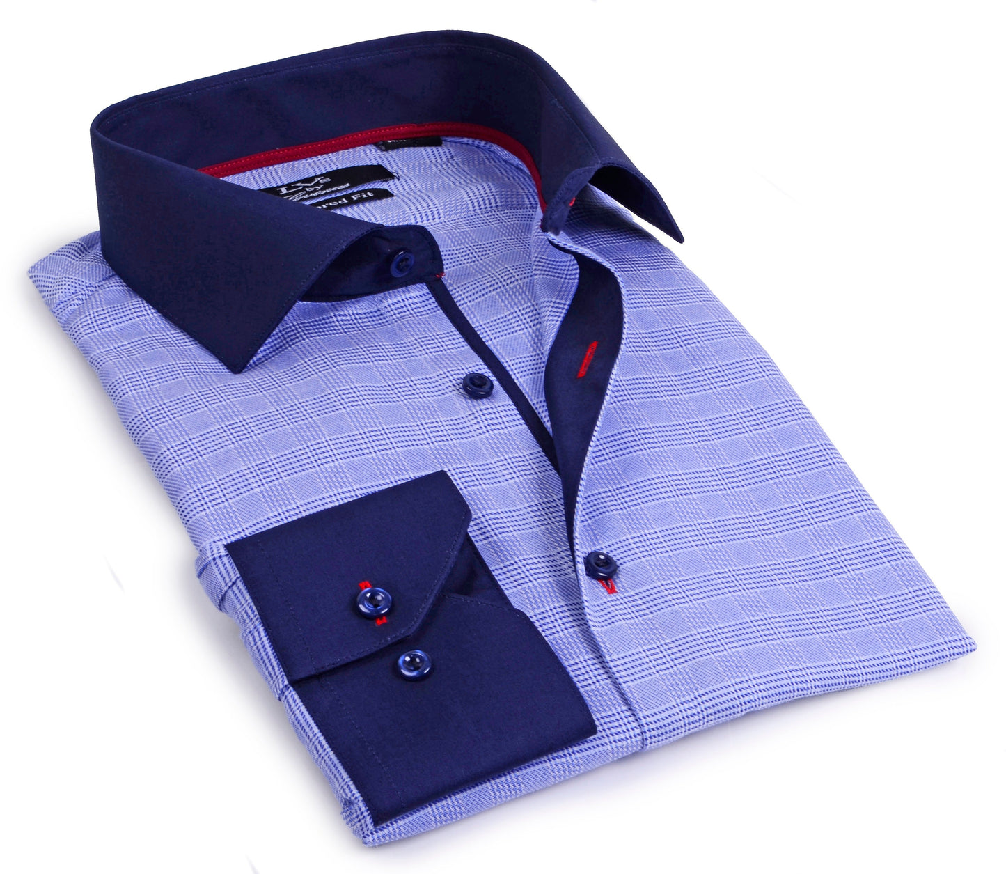 Button-Up Shirt // - Tailored Fit - contrast trimming - final sale