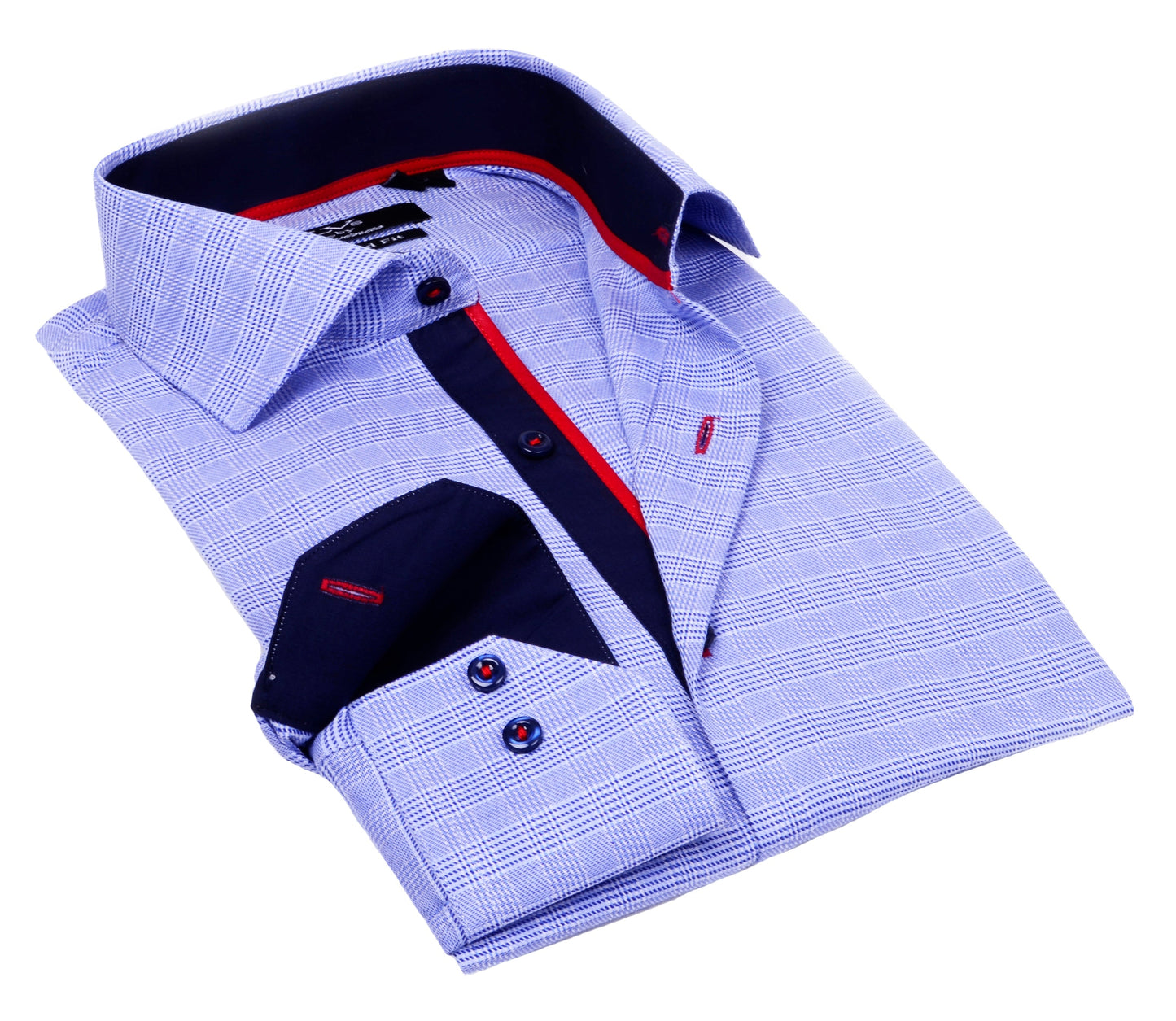 Button-Up Shirt // - Tailored Fit - contrast trimming - final sale