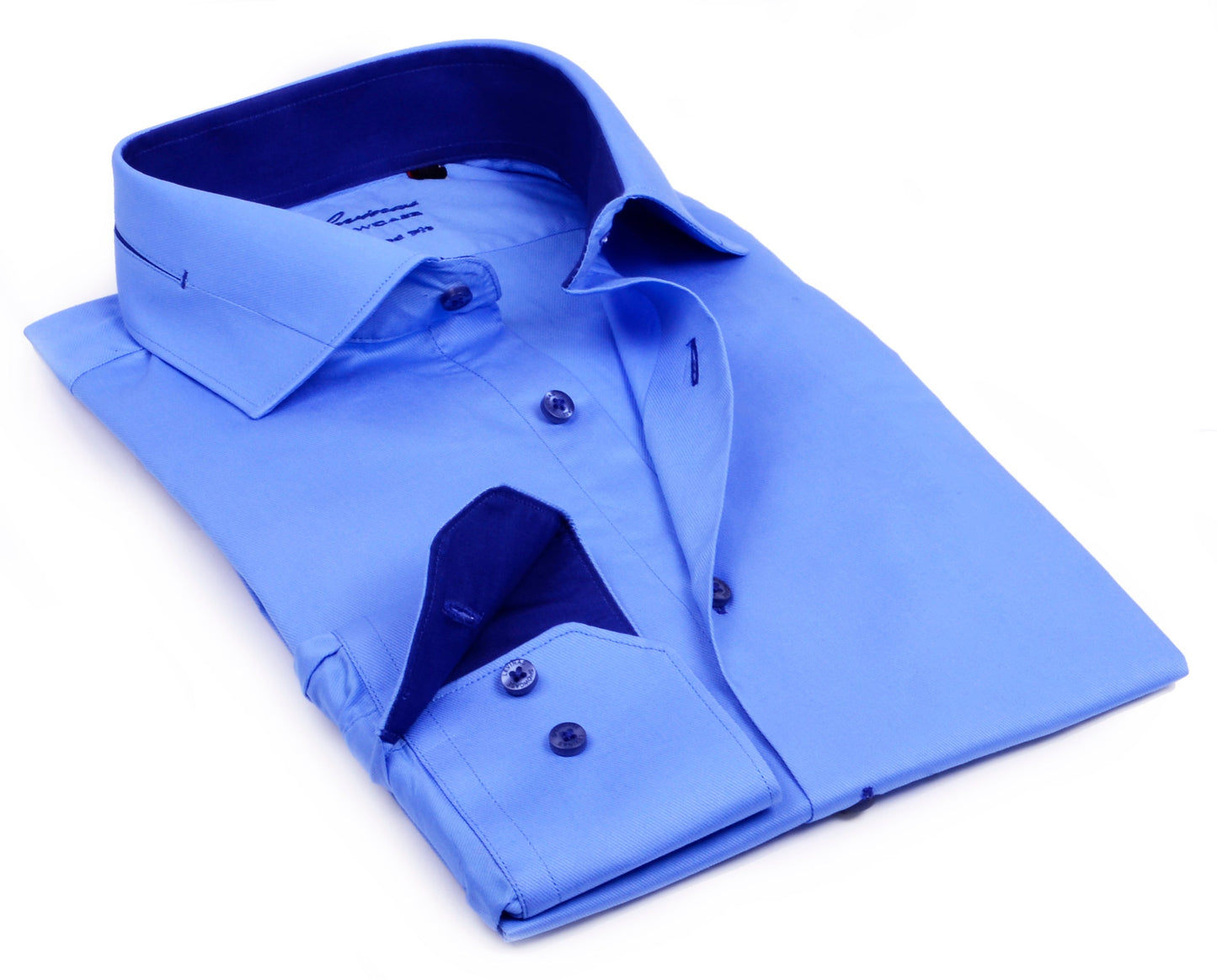 Button-Up Shirt // - Tailored Fit - contrast trimming - final sale