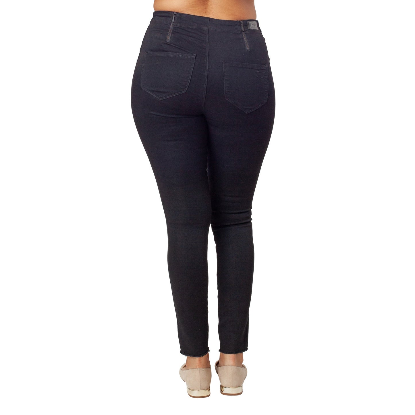 Jet Black Jeans Basic Signature Style