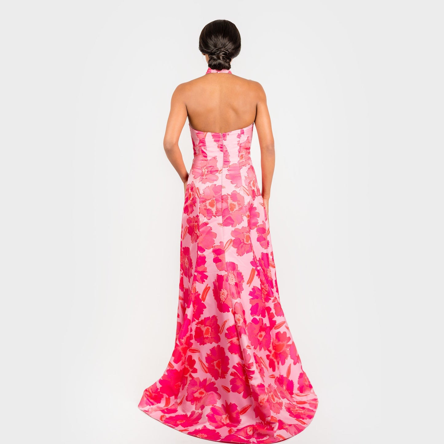 The Halter Neck Classic Gown