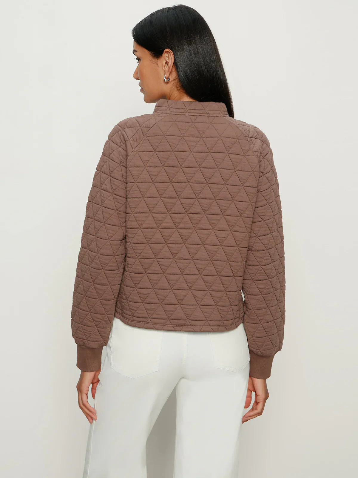 Sanctuary Quilted Button Up Popover