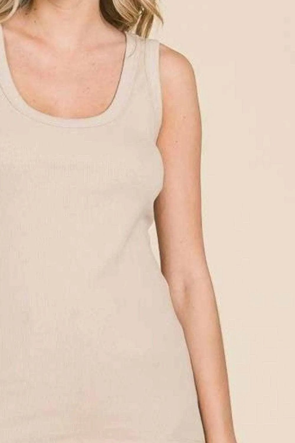 Trendsi just arrived - Culture Code ribbed scoop tank