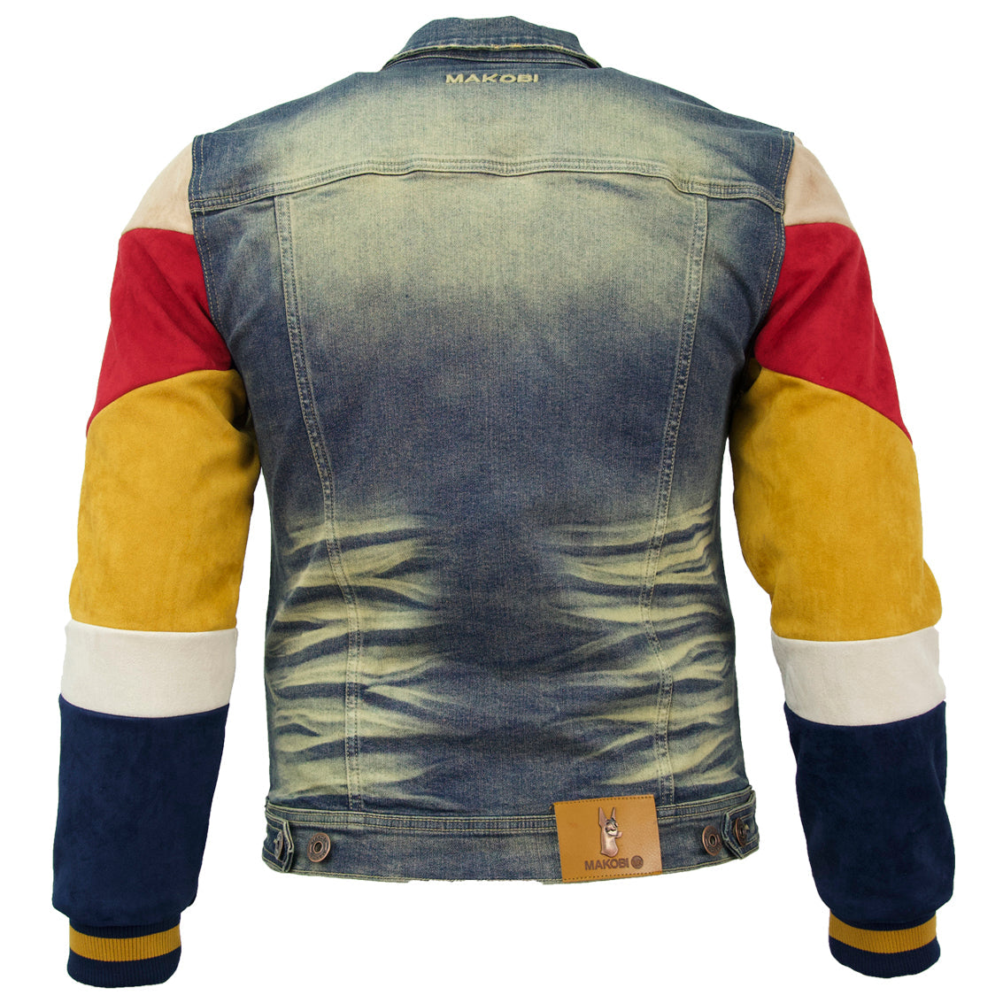 M1010 Makobi Ultra Suede Denim Jacket - Vintage Wash