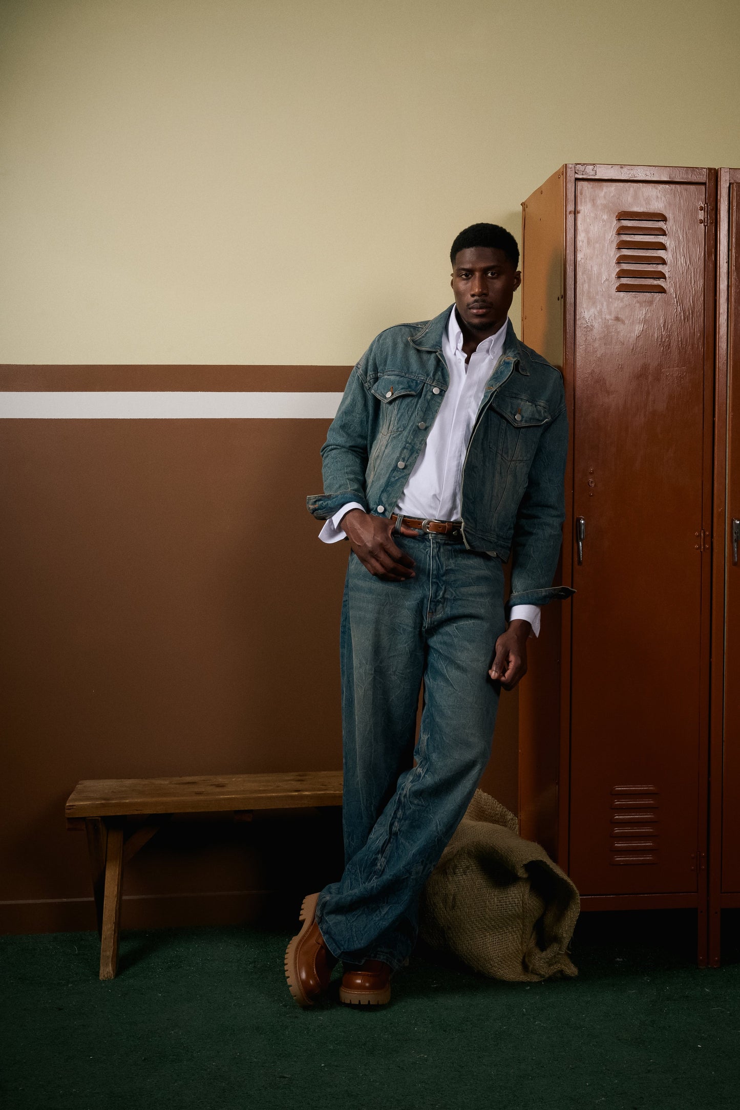 DIALLO RELAXED FIT DENIM JEANS I