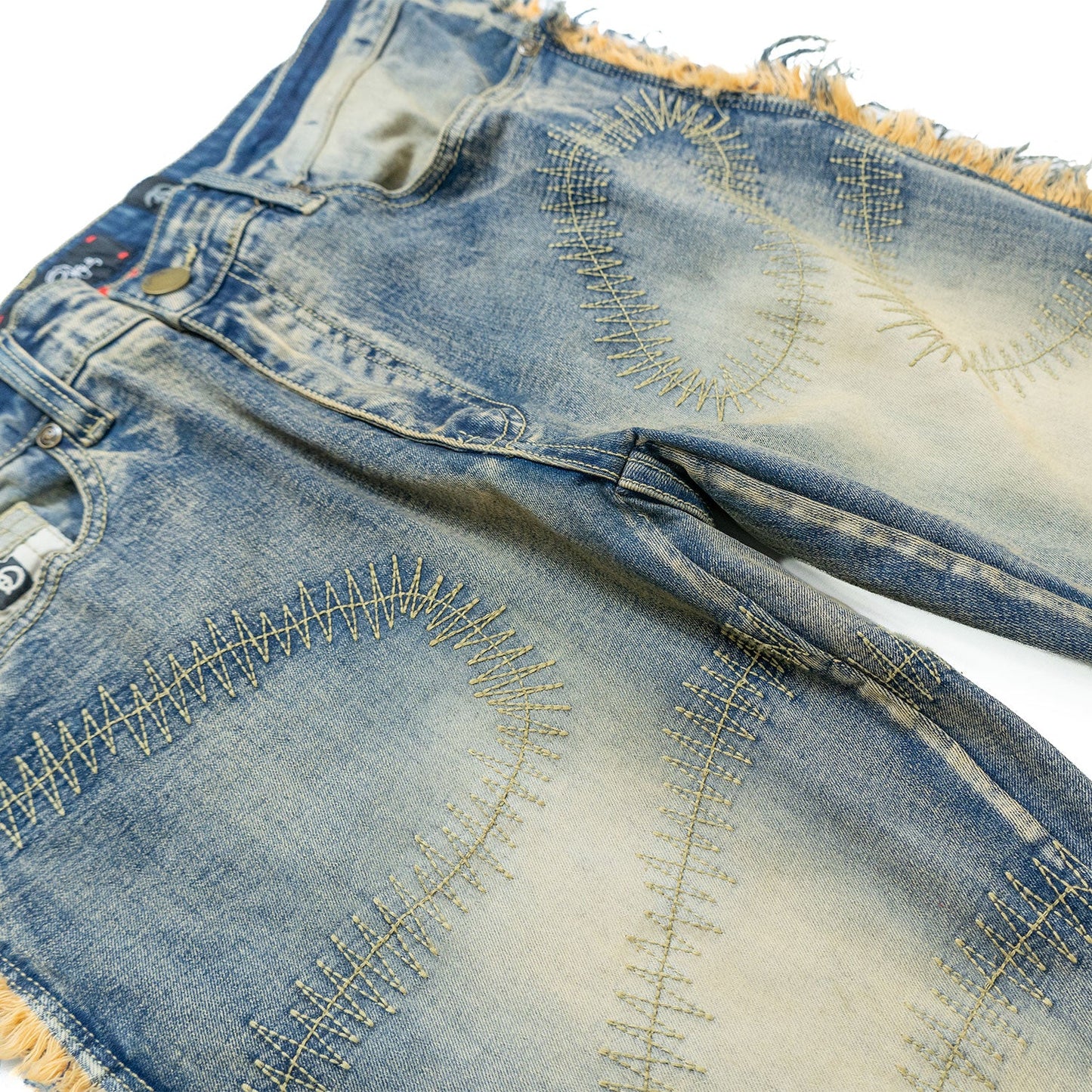 F1737 Cashay 2024 Stacked Jeans - Dirt