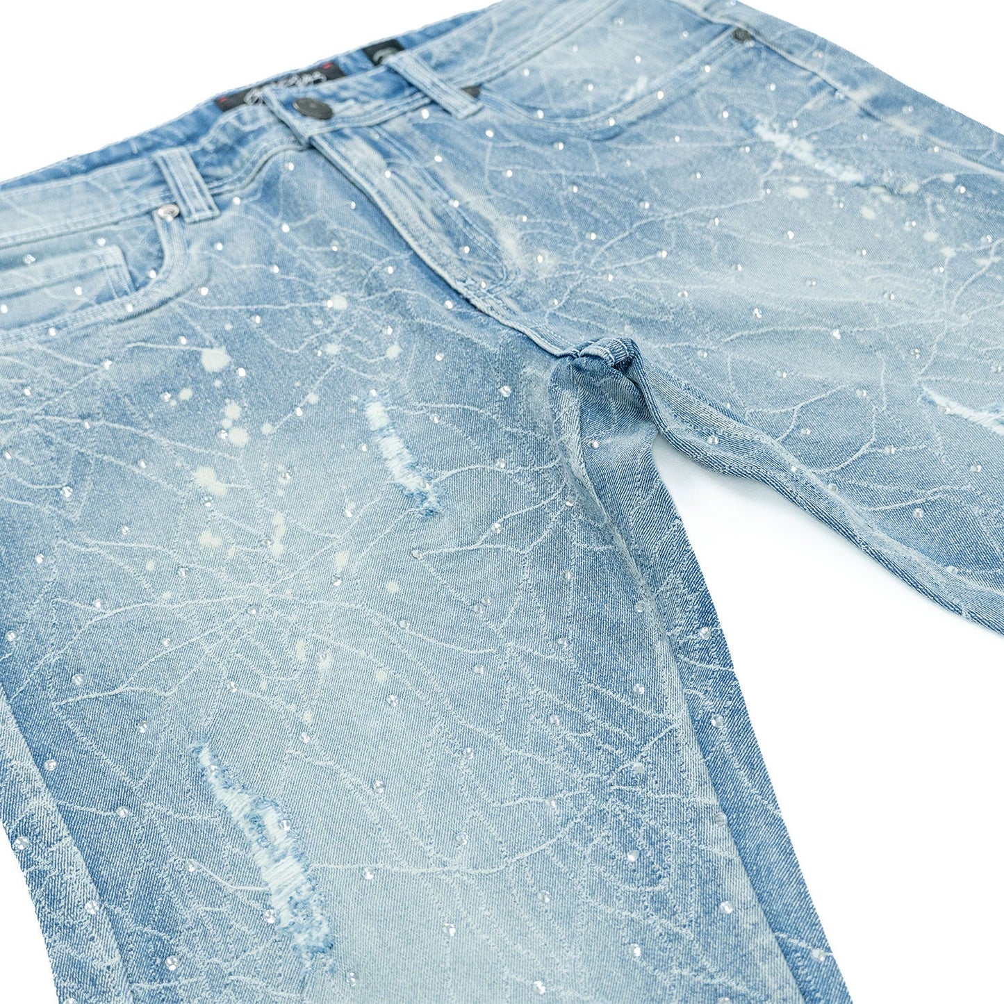 Jeans | F1746 Amoto Stacked Pants - Light Wash