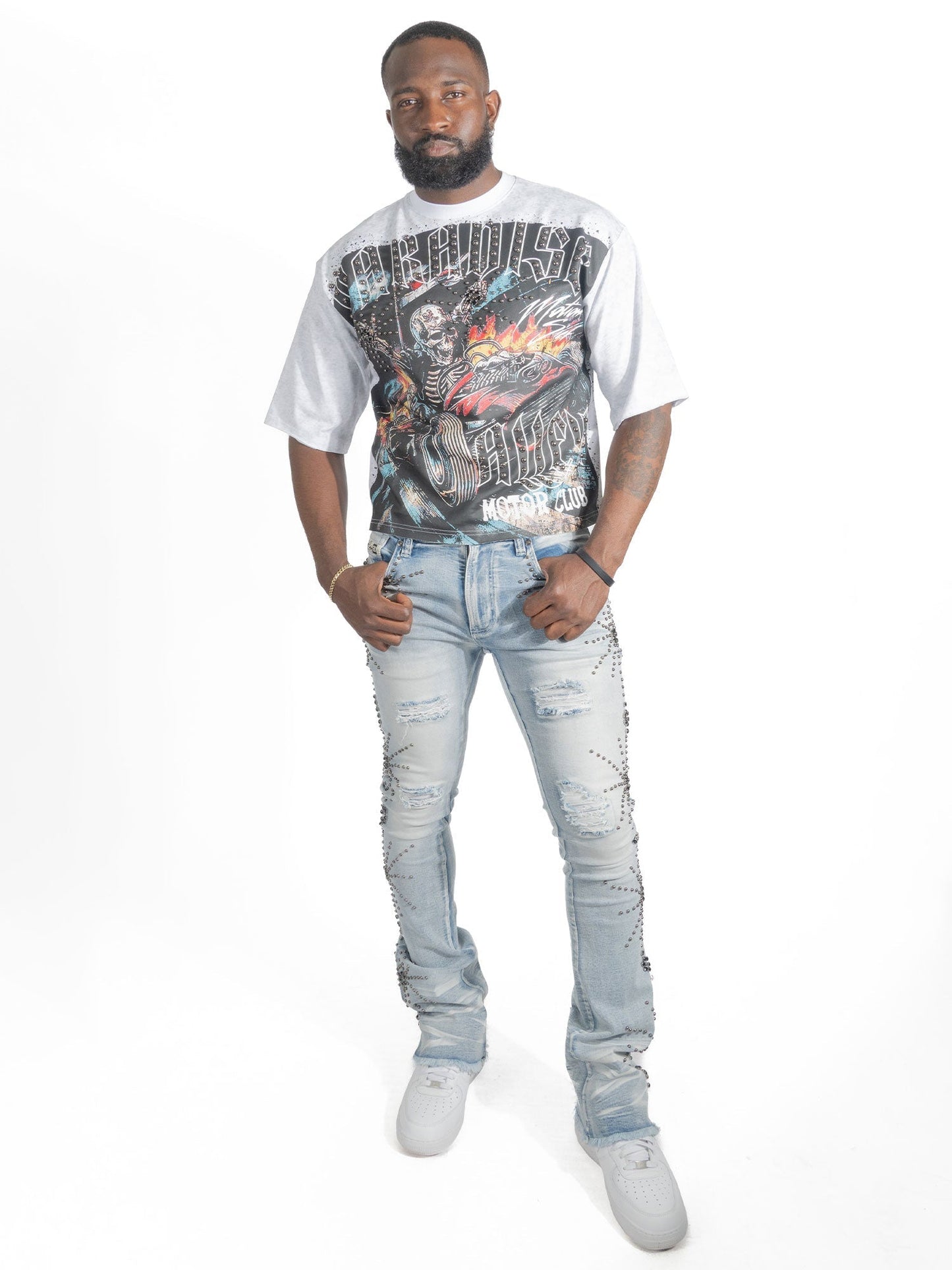 Tee | F198 P.Alley Motor Club Tee - White