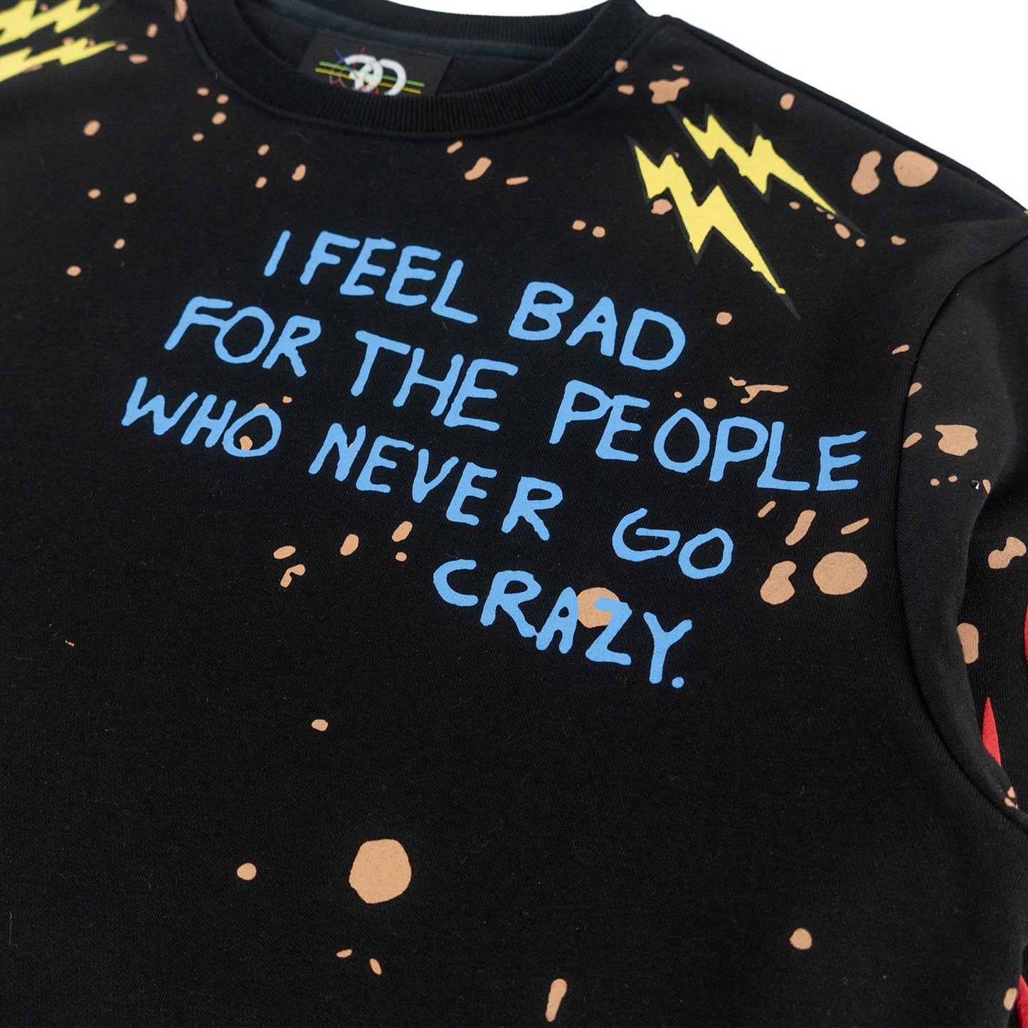 F4120 Toxic World Crewneck Sweatshirt - Black