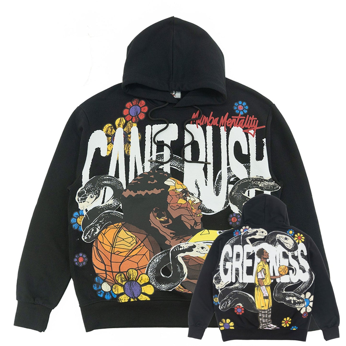 Fleece Hoodie | F4136 Can't Rush Greatness Pull Over