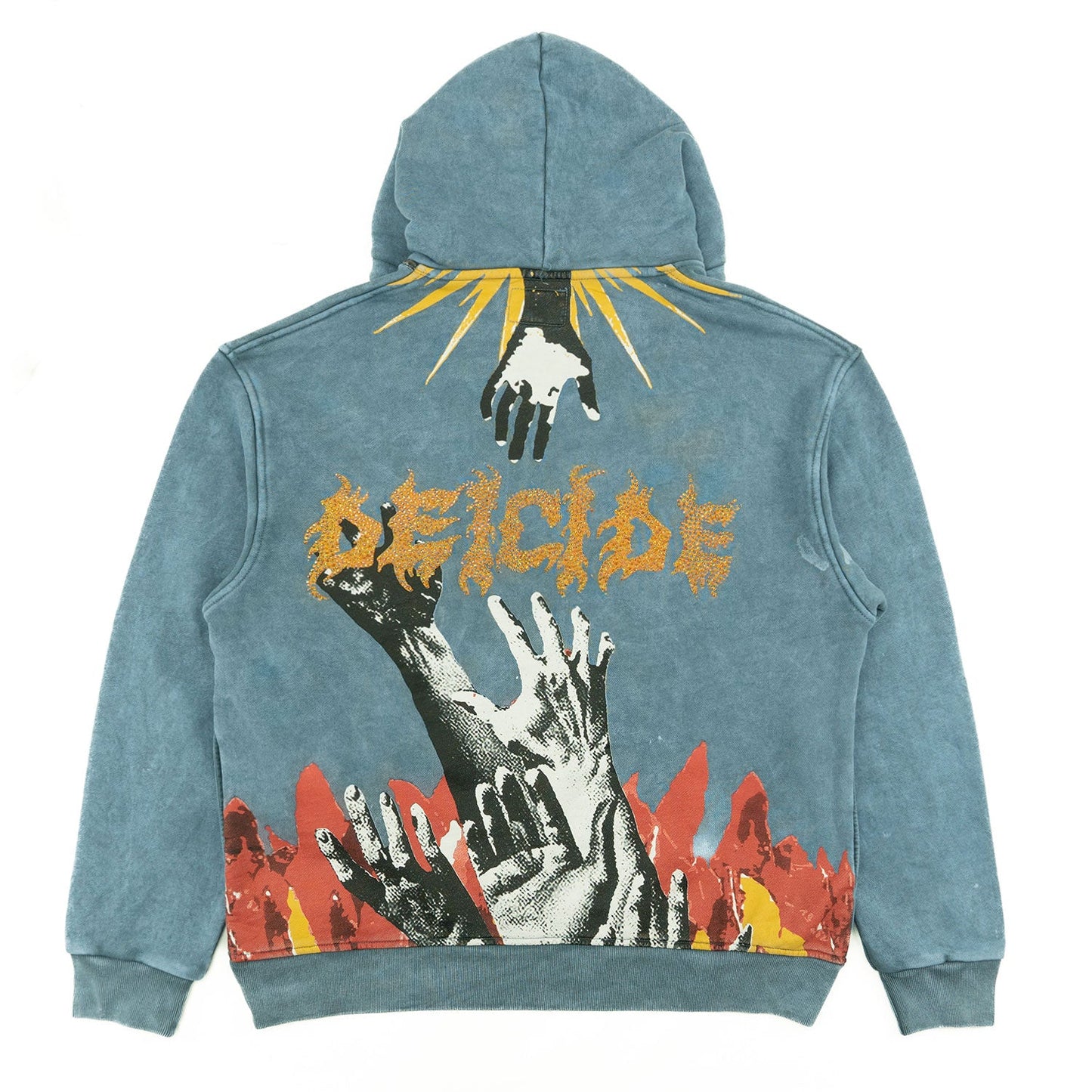 Fleece Hoodie | F4171 Heaven Pull Over - Gray