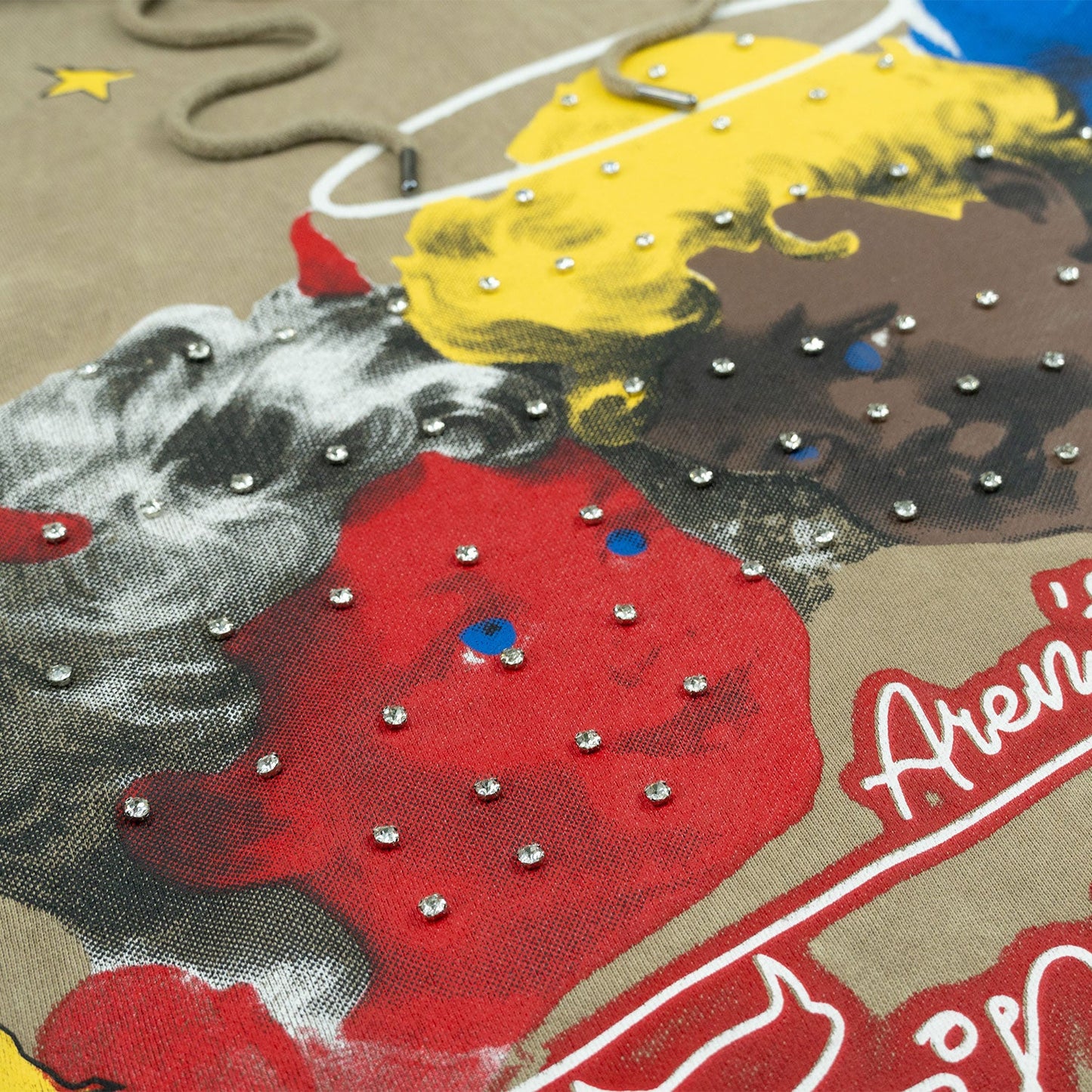 Fleece Hoodie | F4173 Sinners Over Size - Mocha