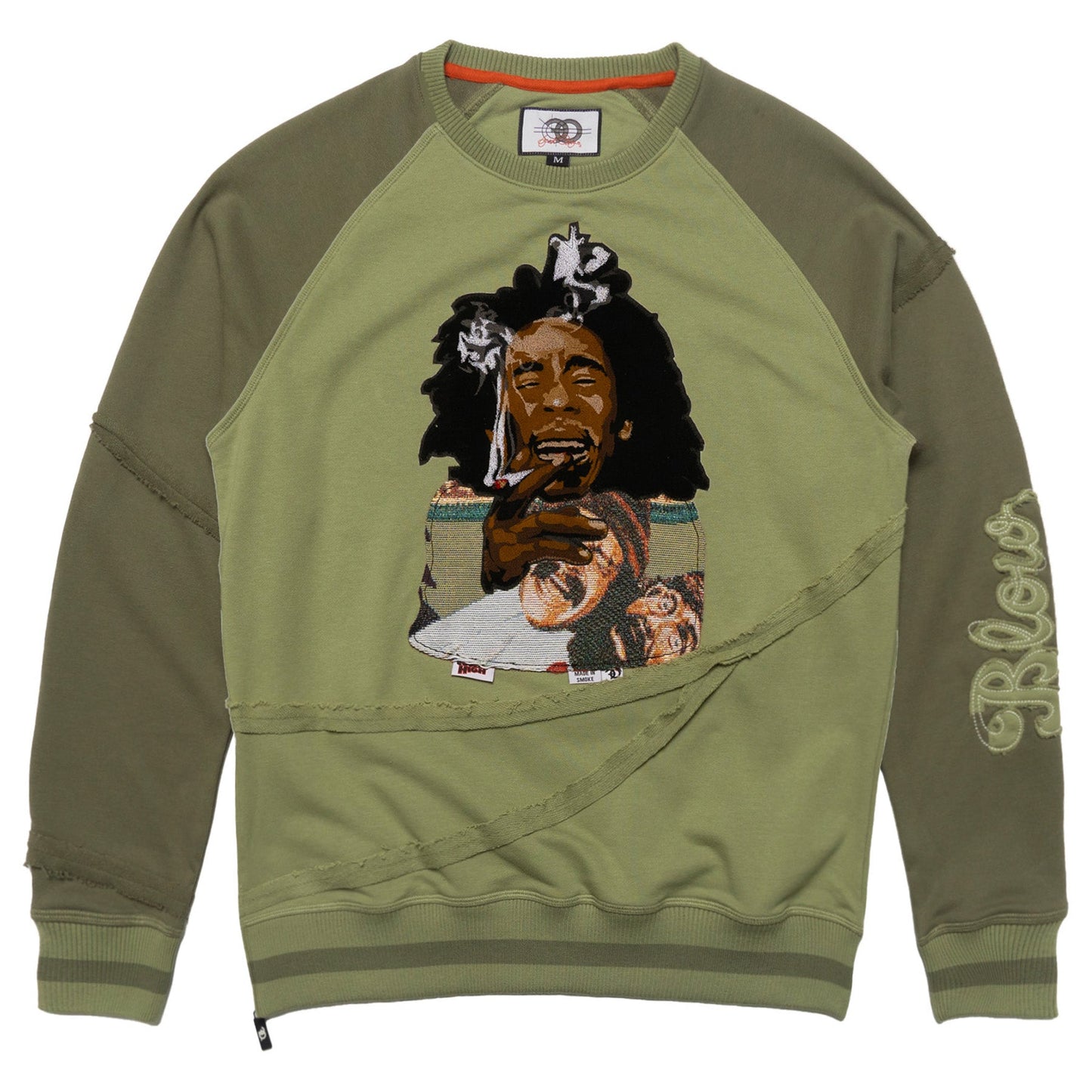 F4359 Frost Blow Sweatshirt- Olive