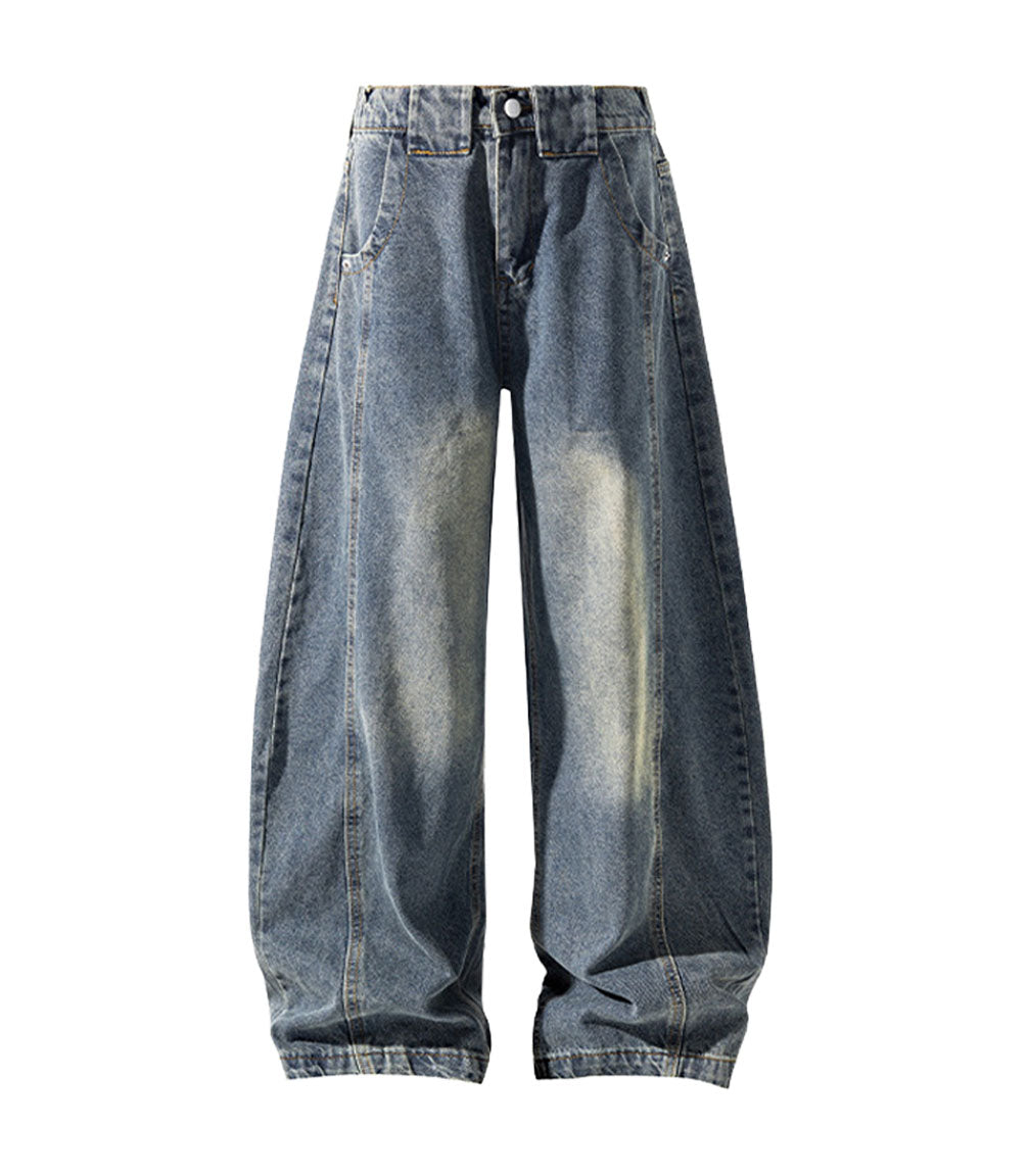 BAGGY SANDWASH DENIM