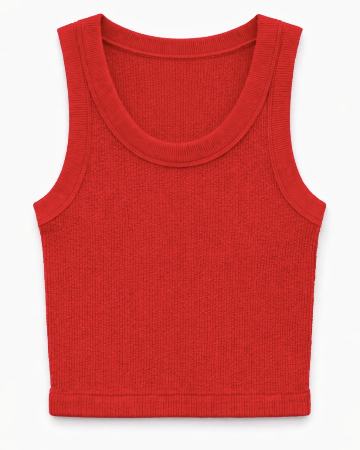 Katie J - Tween Astrid Racer Back Tank, Cherry Red