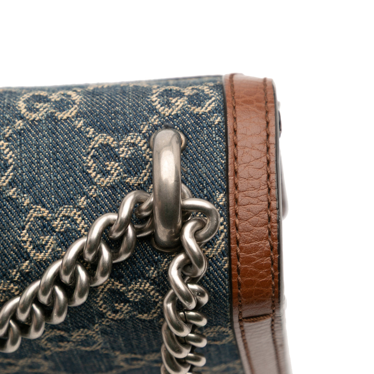 Shoulder Bag Dionysus Denim Blue (Pre-Owned)