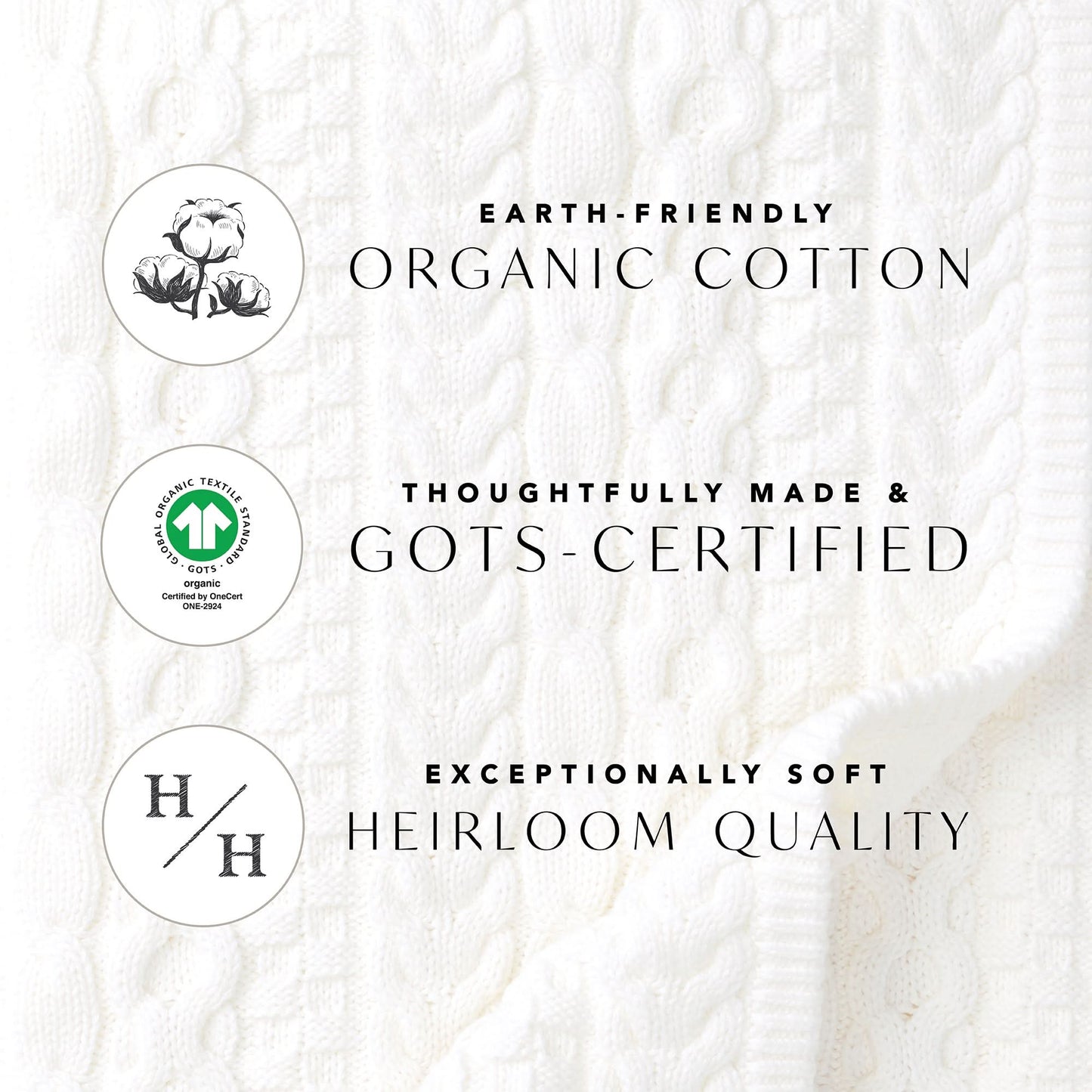 Shawl Collar Organic Sweater - Baby