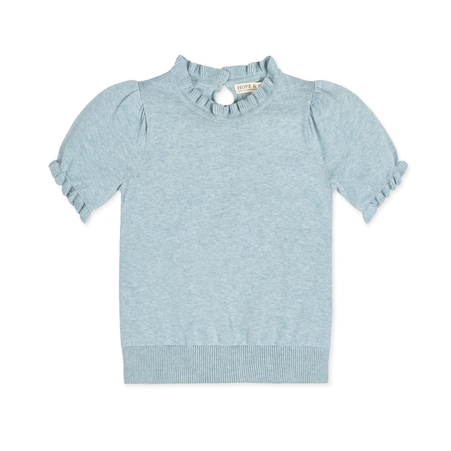 Organic Puff Sleeve Sweater