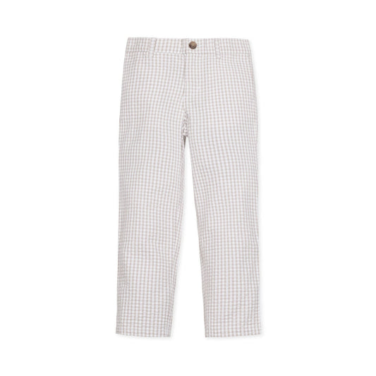 Organic Seersucker Suit Pant - Baby