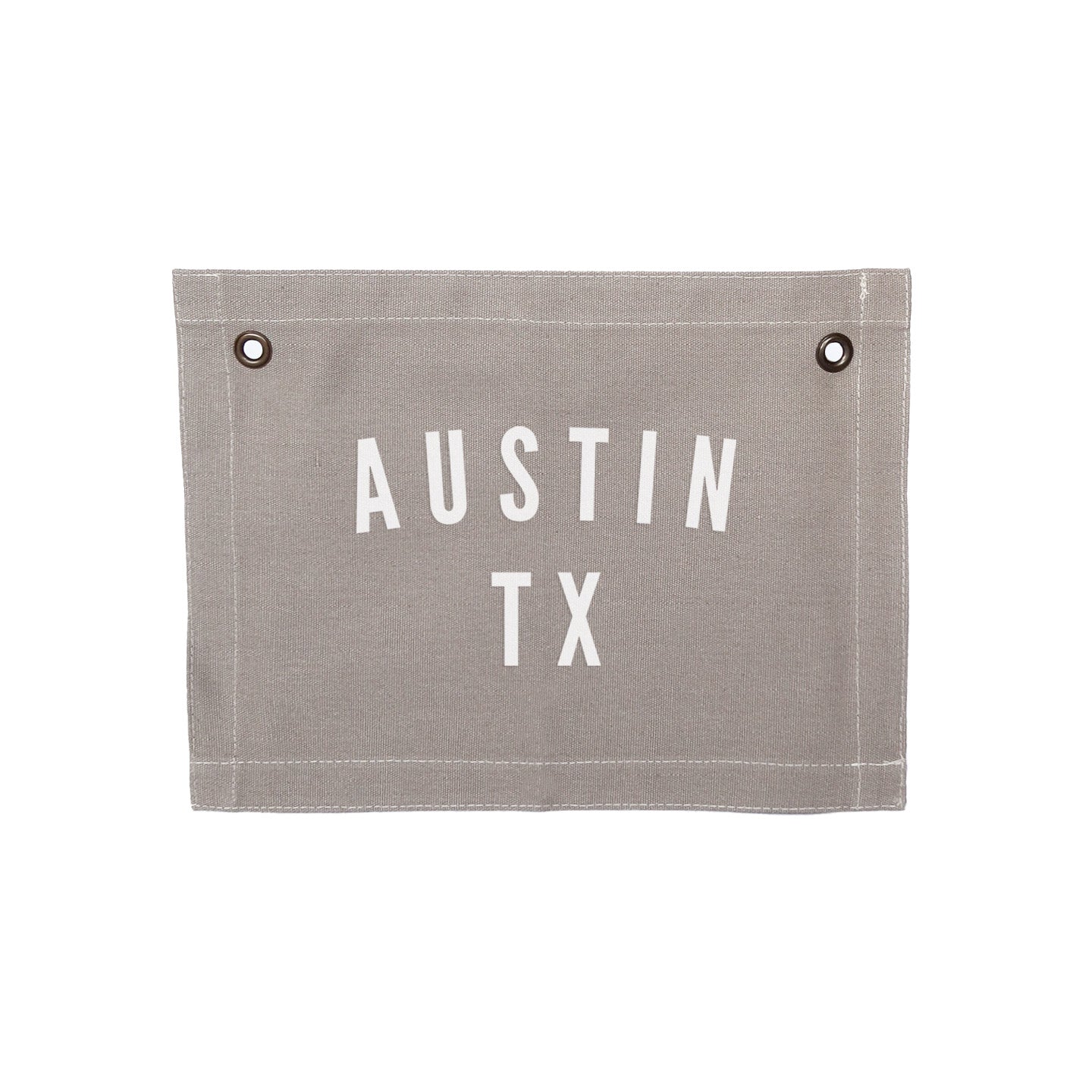 Austin Texas Small Canvas Flag