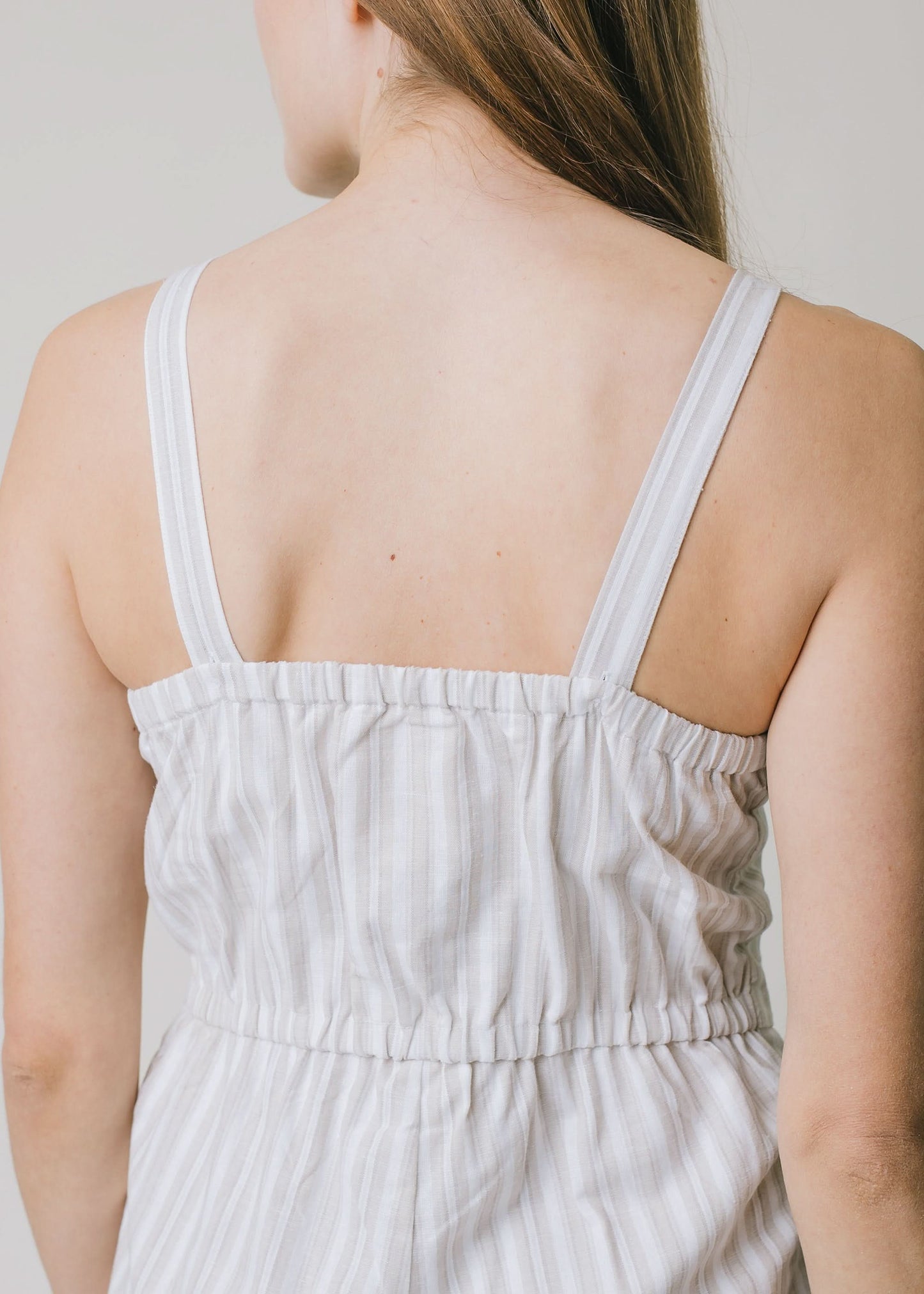 Button Front Jumpsuit