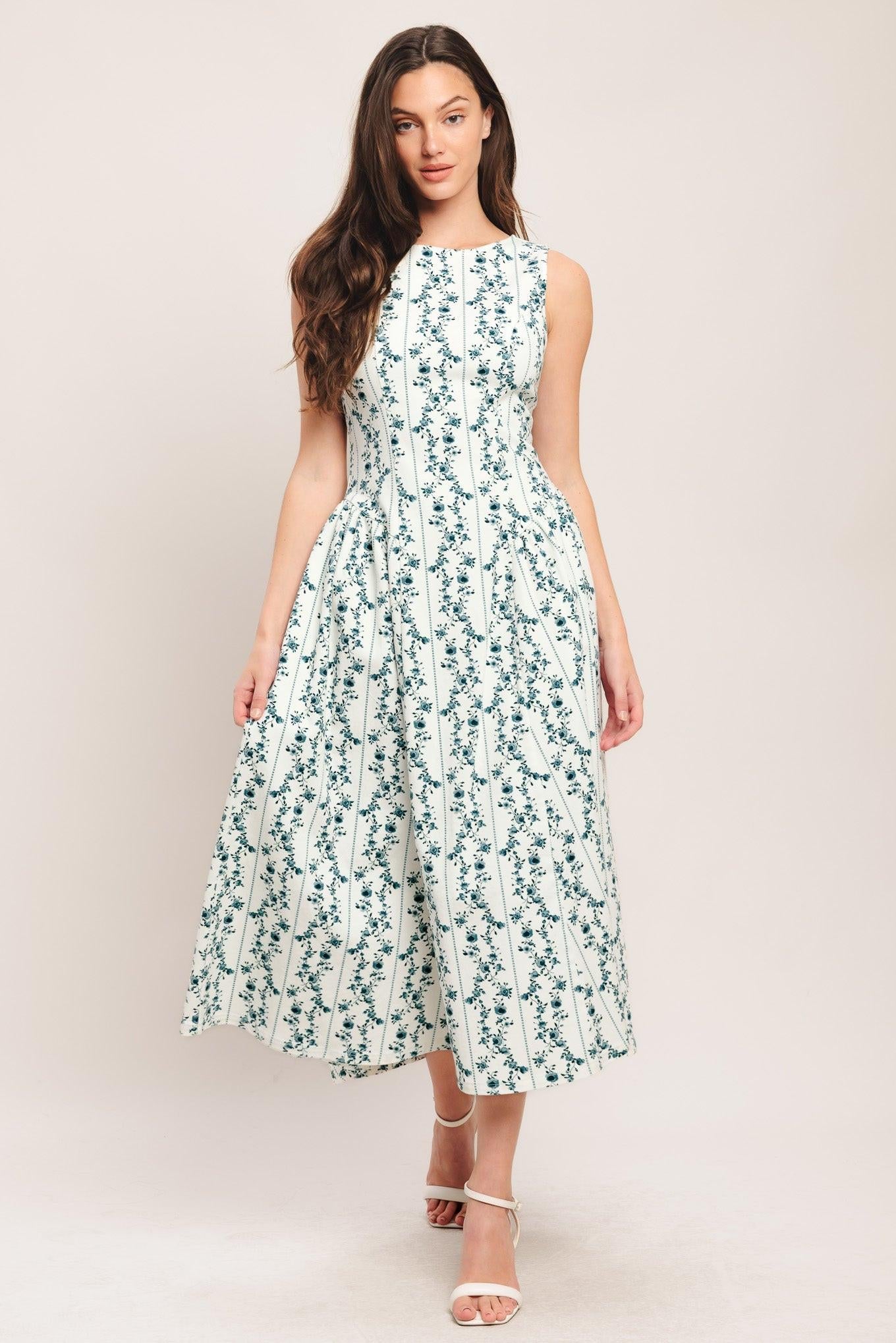 in full bloom midi dress Blushing Bloom Midi Dress