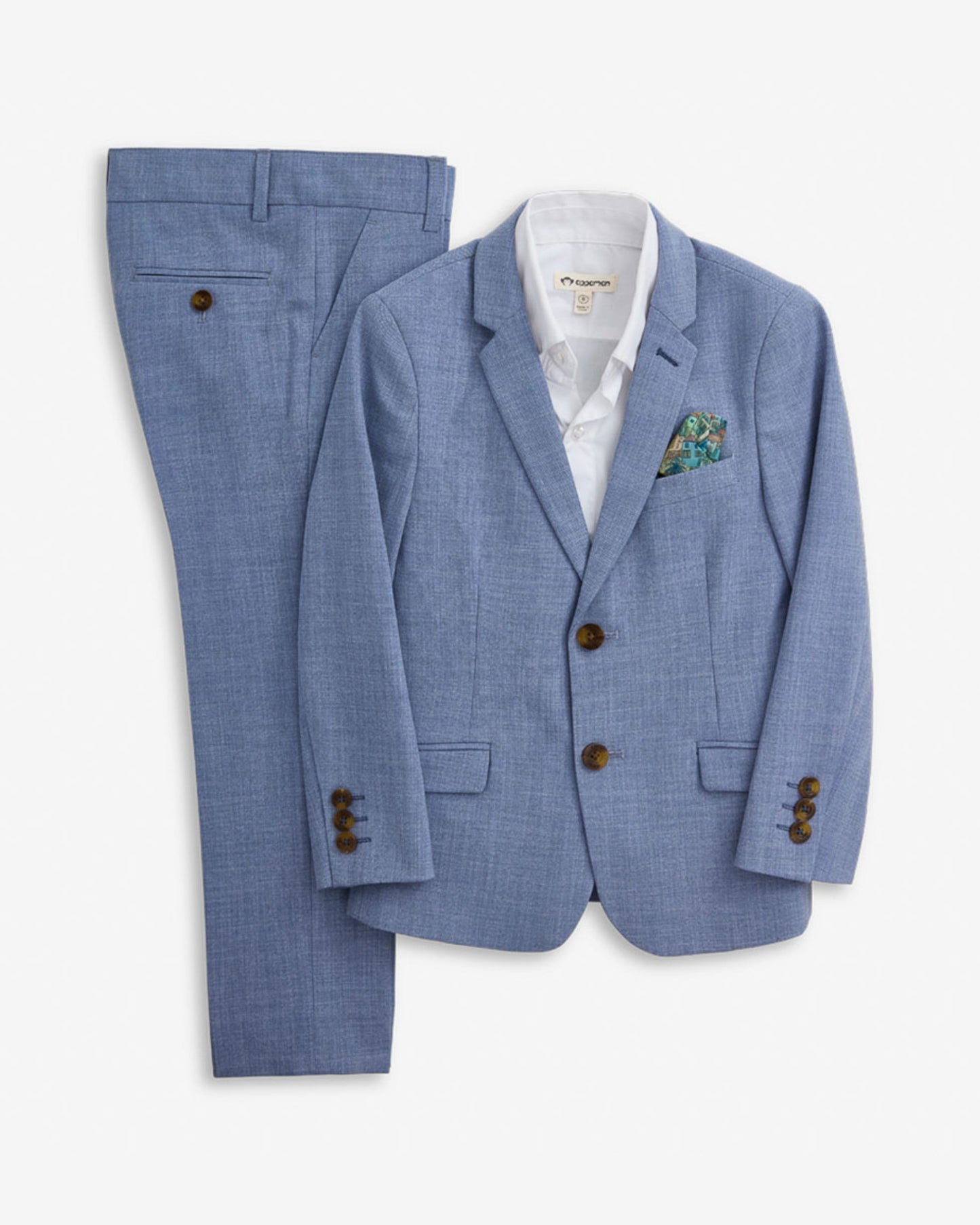 Appaman - 2pc Stretchy Mod Suit, Pacific Blue