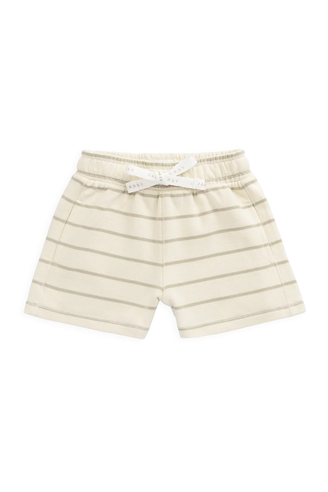 Jamie Kay - Jalen Shorts, Horizon Stripe Lichen/Cloud