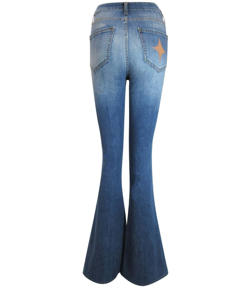 Designing Hollywood X Madison Maison™ Denim Pink Gold Jean with Laminate Star